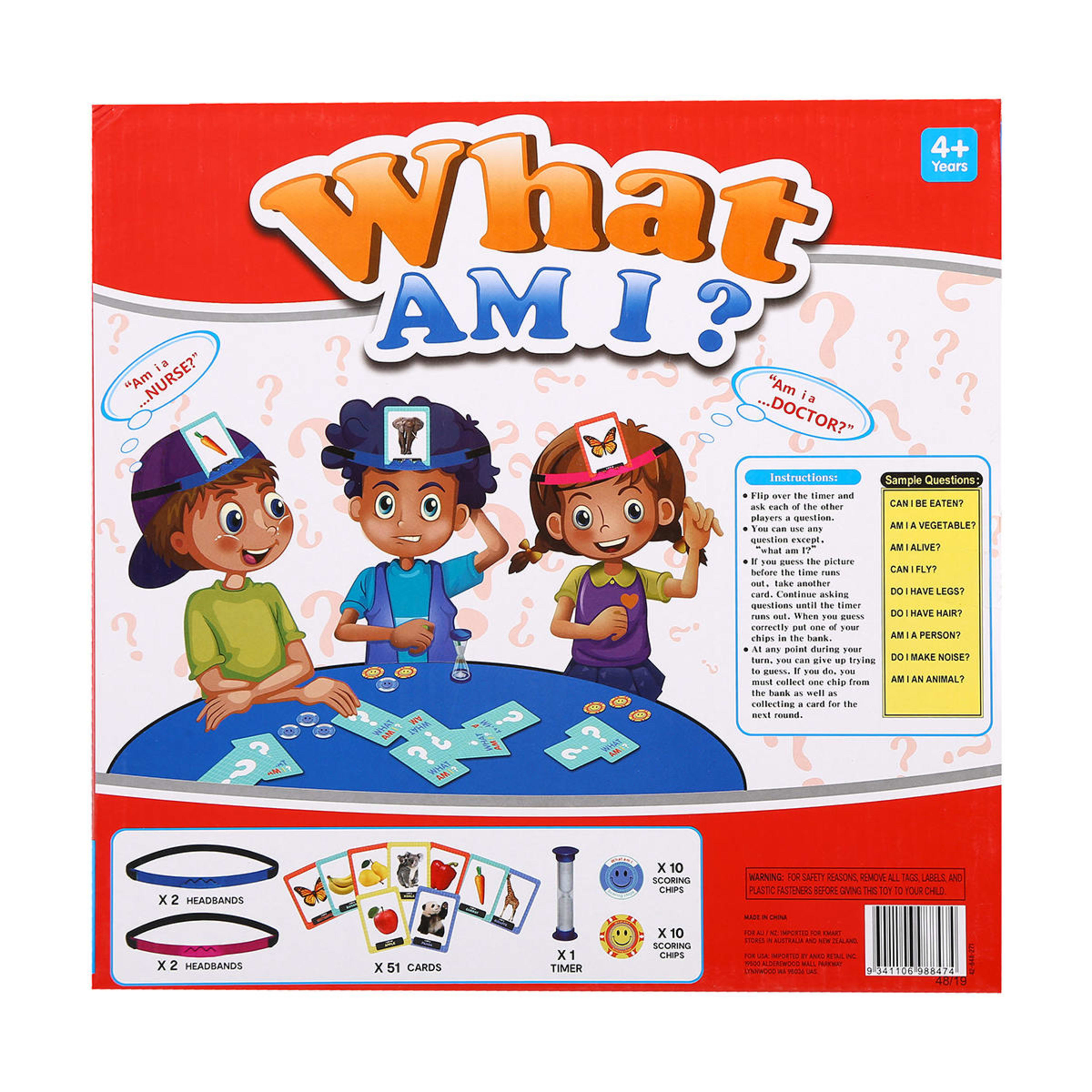 4 What Am I? Game, 4 of 5
