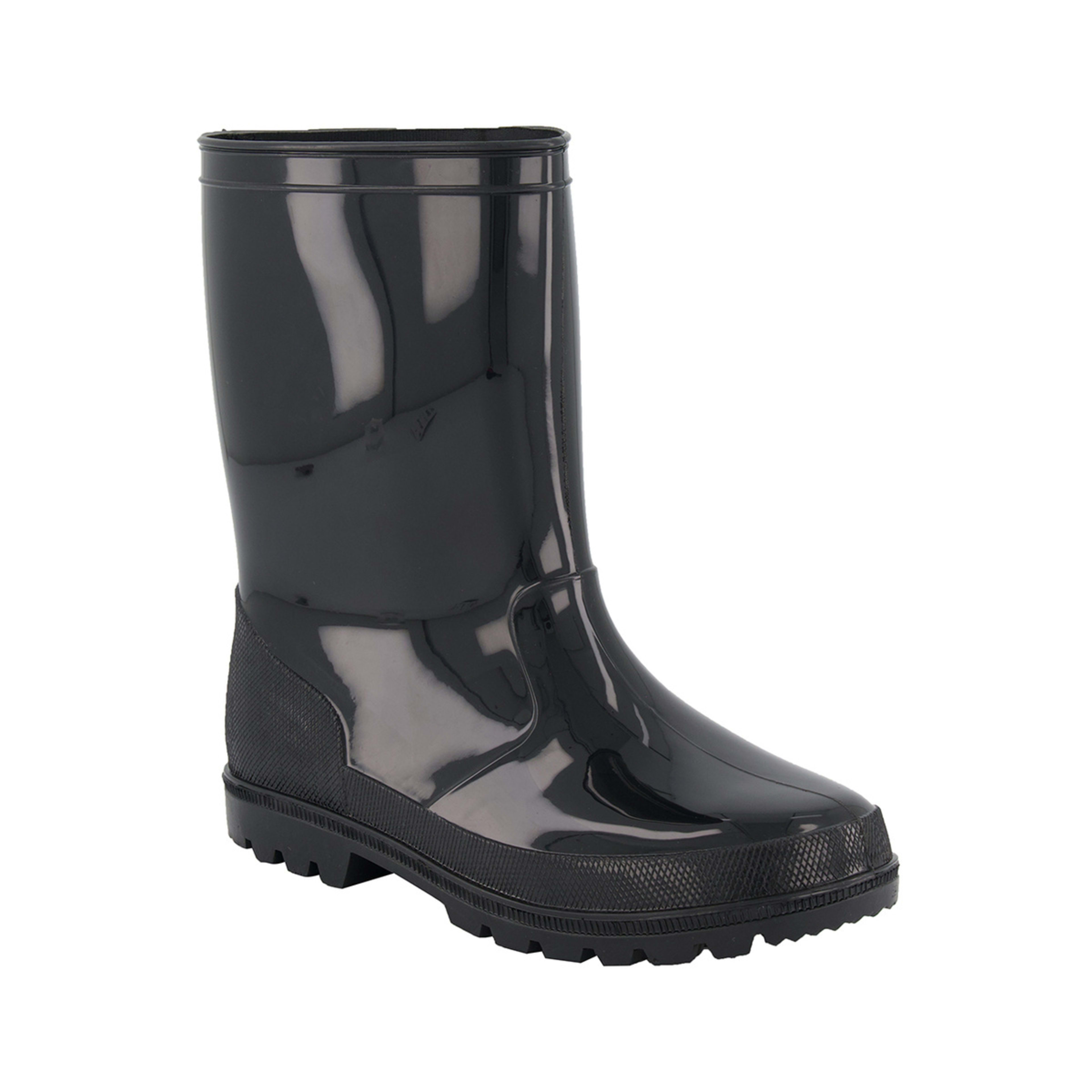 1 Kids Rainboots Black, 1 of 4