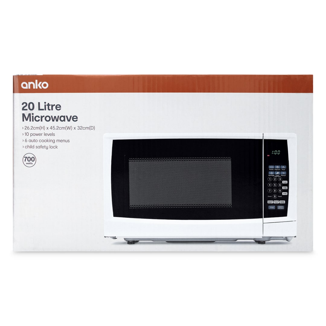 20L Microwave Kmart