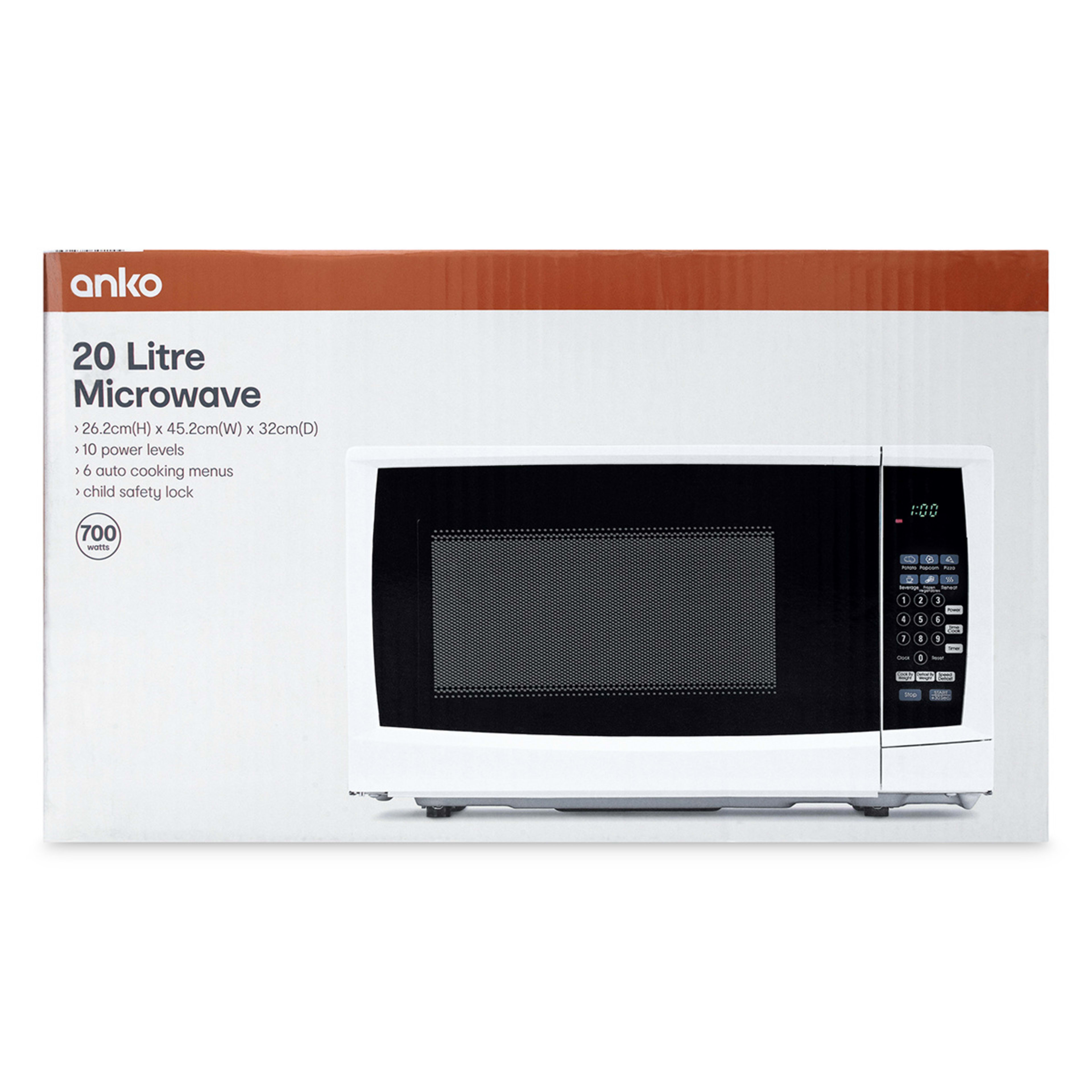 20L Microwave Kmart