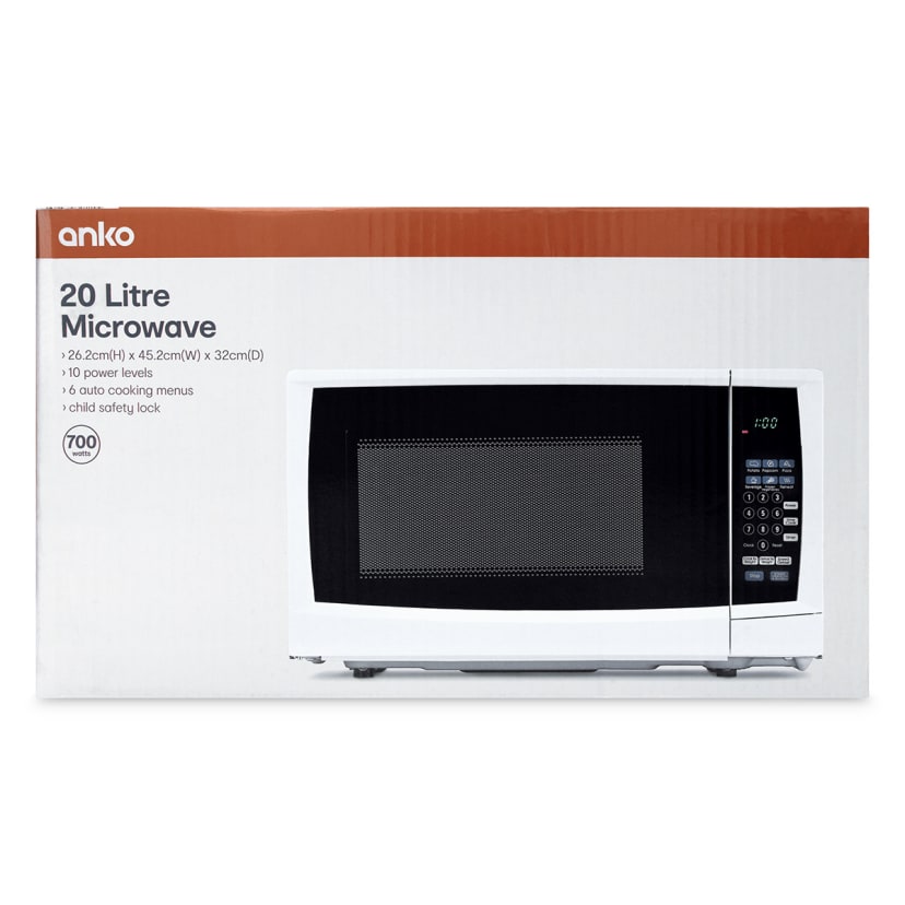 20L Microwave Kmart