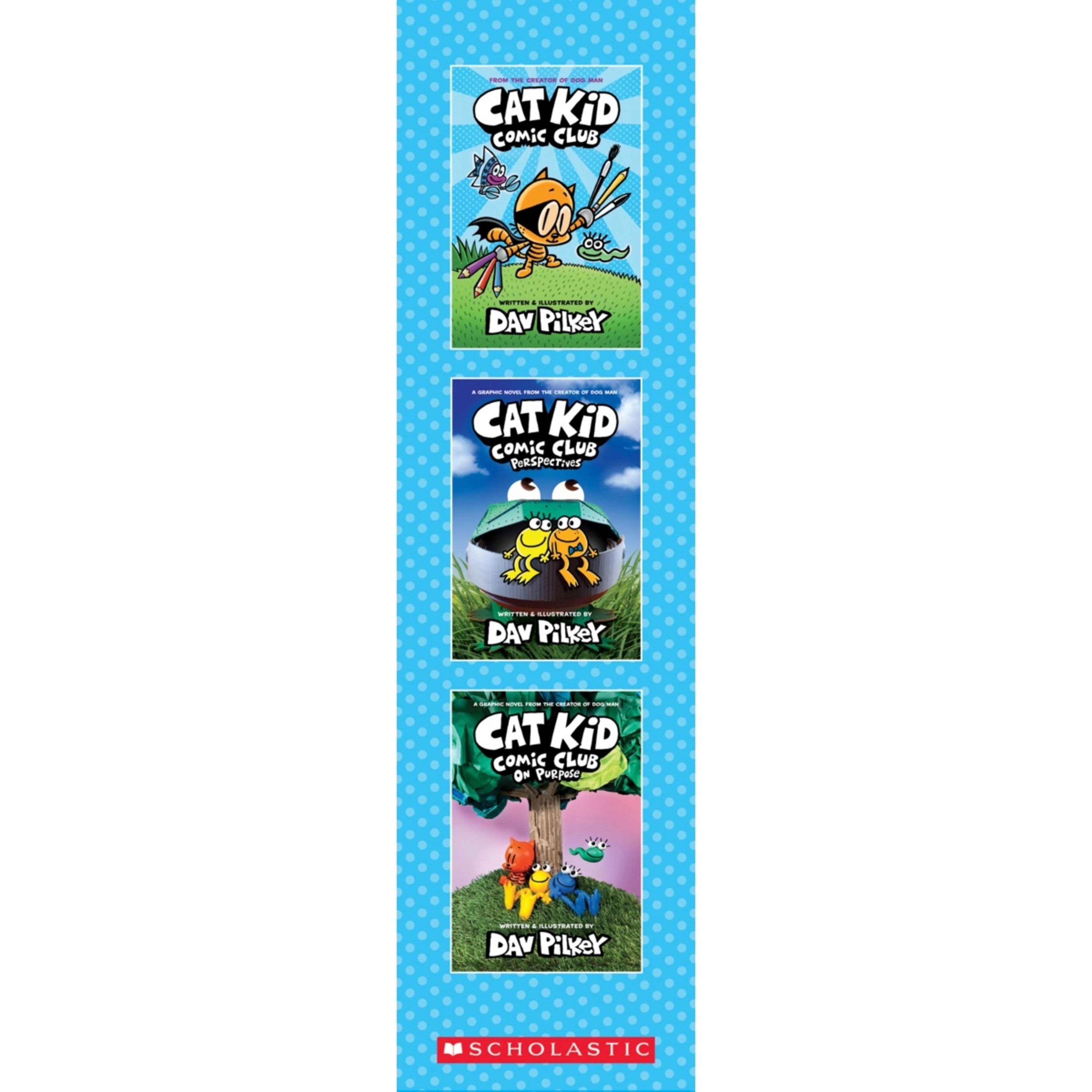 2 Cat Kid Comic Club Collection Box Set by Dav Pilkey - Book, 2 of 3