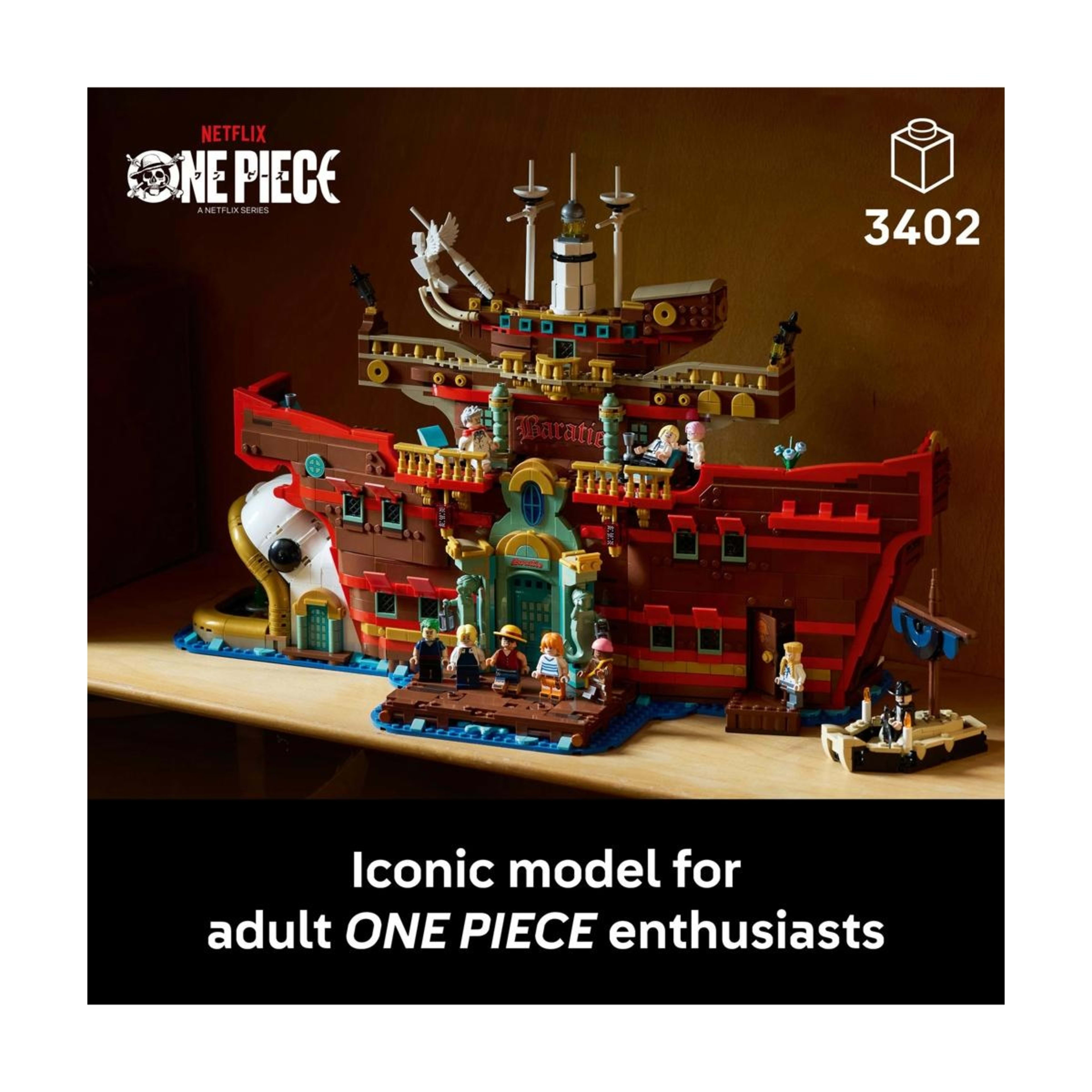3 LEGO ONE PIECE The Baratie Floating Restaurant 75640, 3 of 10