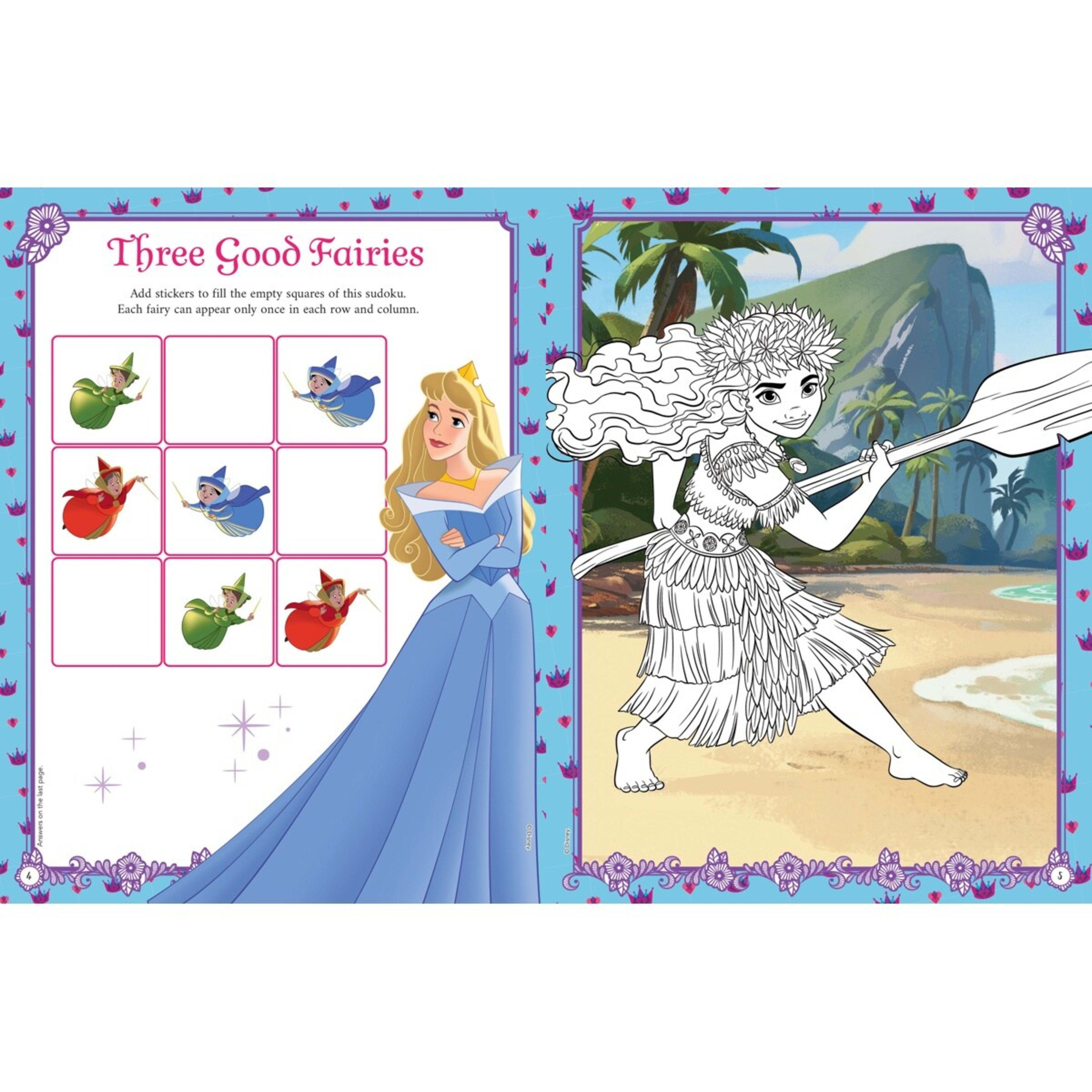 3 Disney Princess Sticker Burst Activity Book, 3 of 3