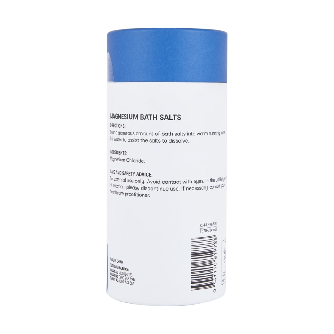 Magnesium Bath Salts 650g - Kmart
