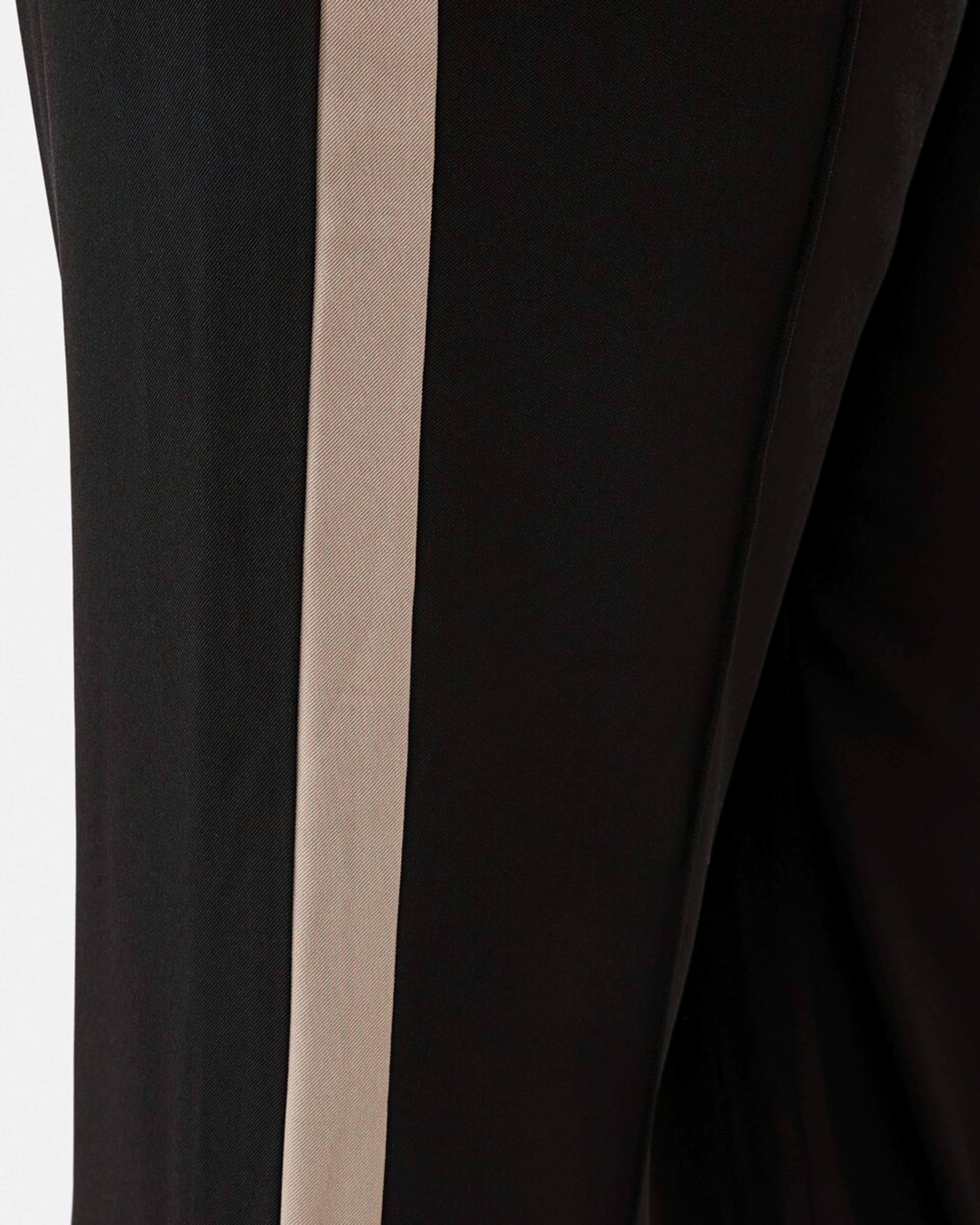 6 Curve Side Stripe Pants Black, 6 of 6