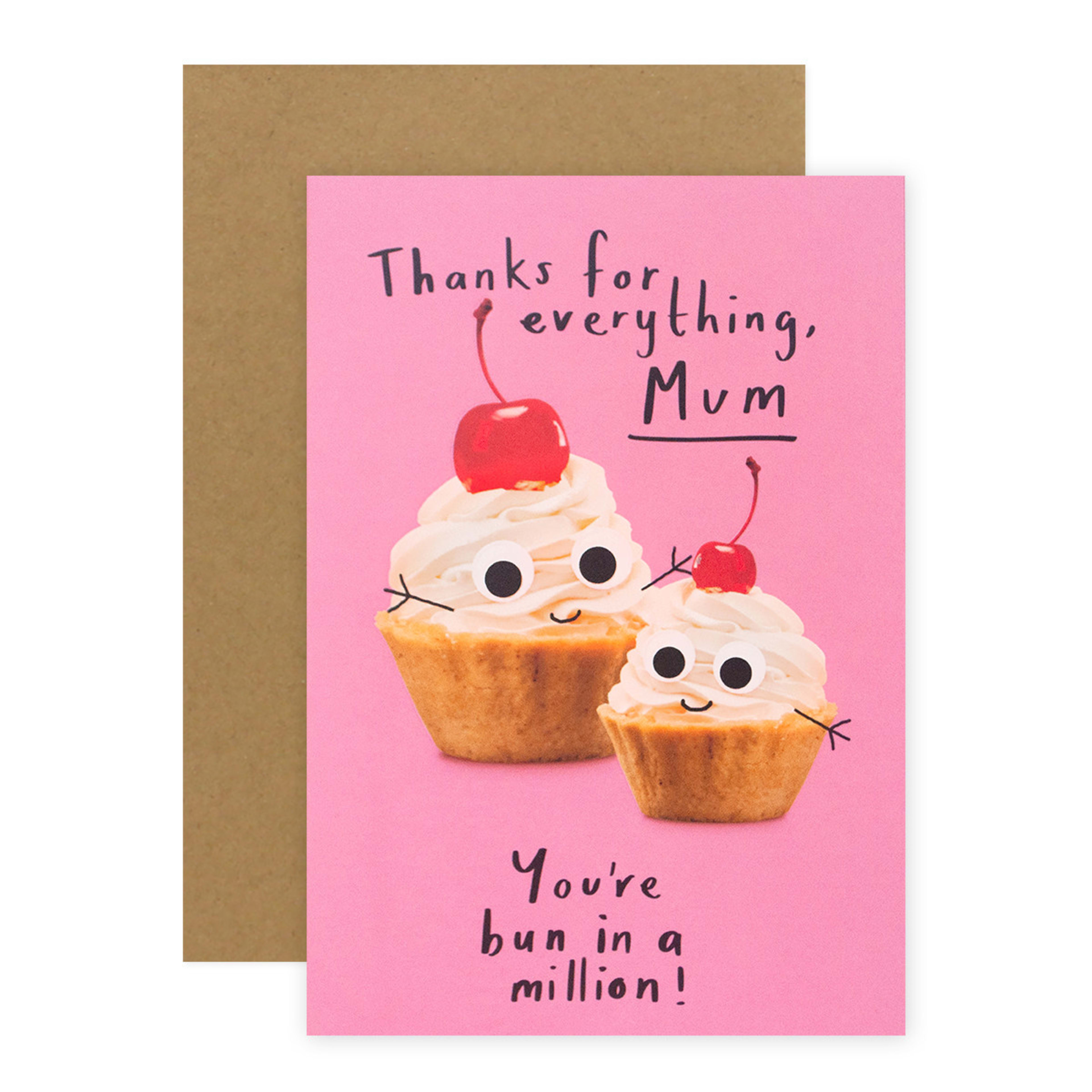 1 Hallmark Mother's Day Card - Cherry On Top