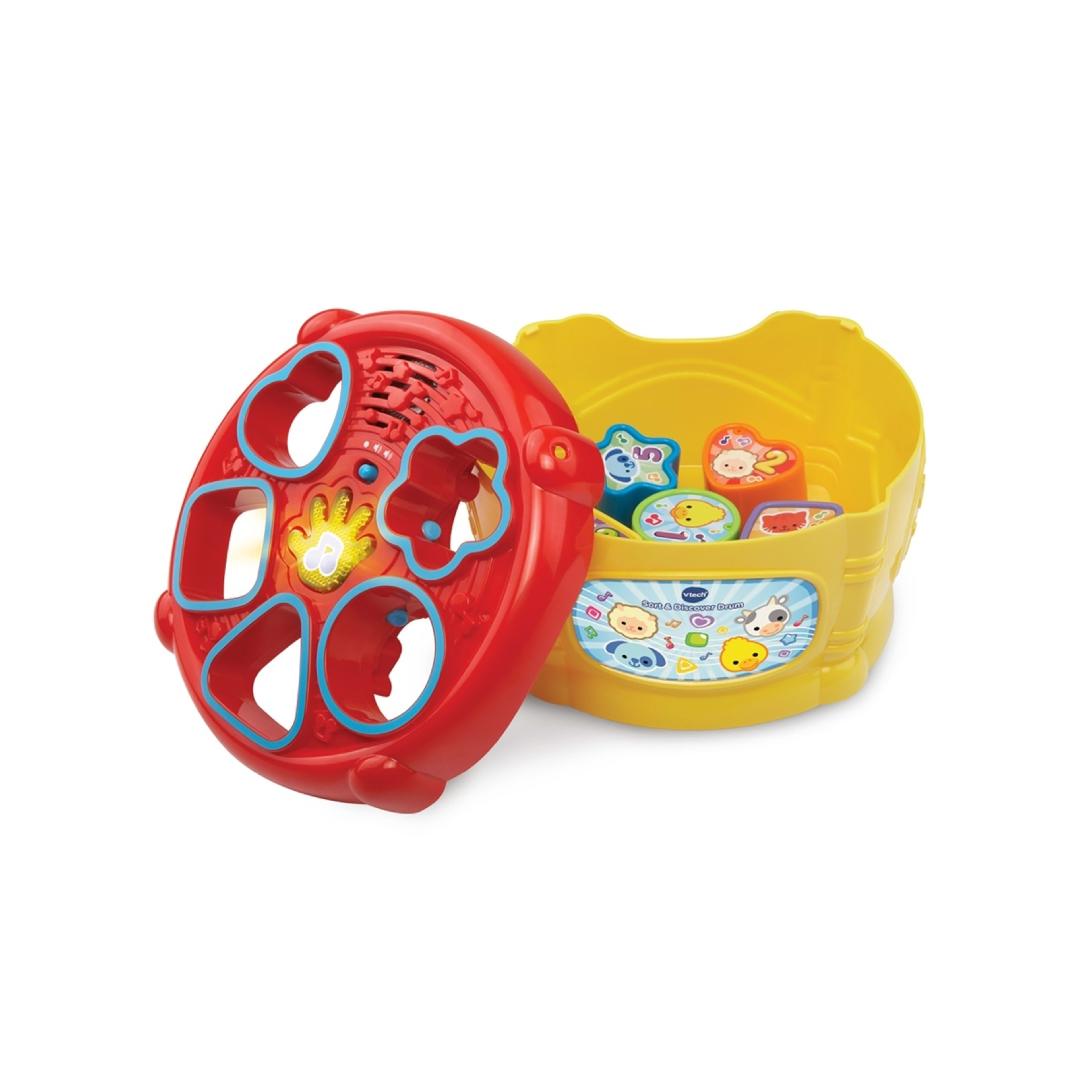 2 VTech Sort and Discover Drum, 2 of 4