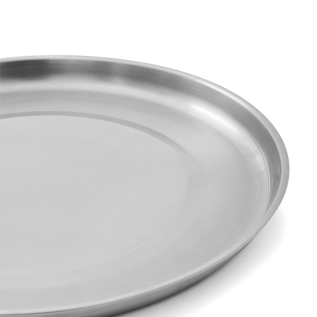 25cm Stainless Steel Plate Kmart