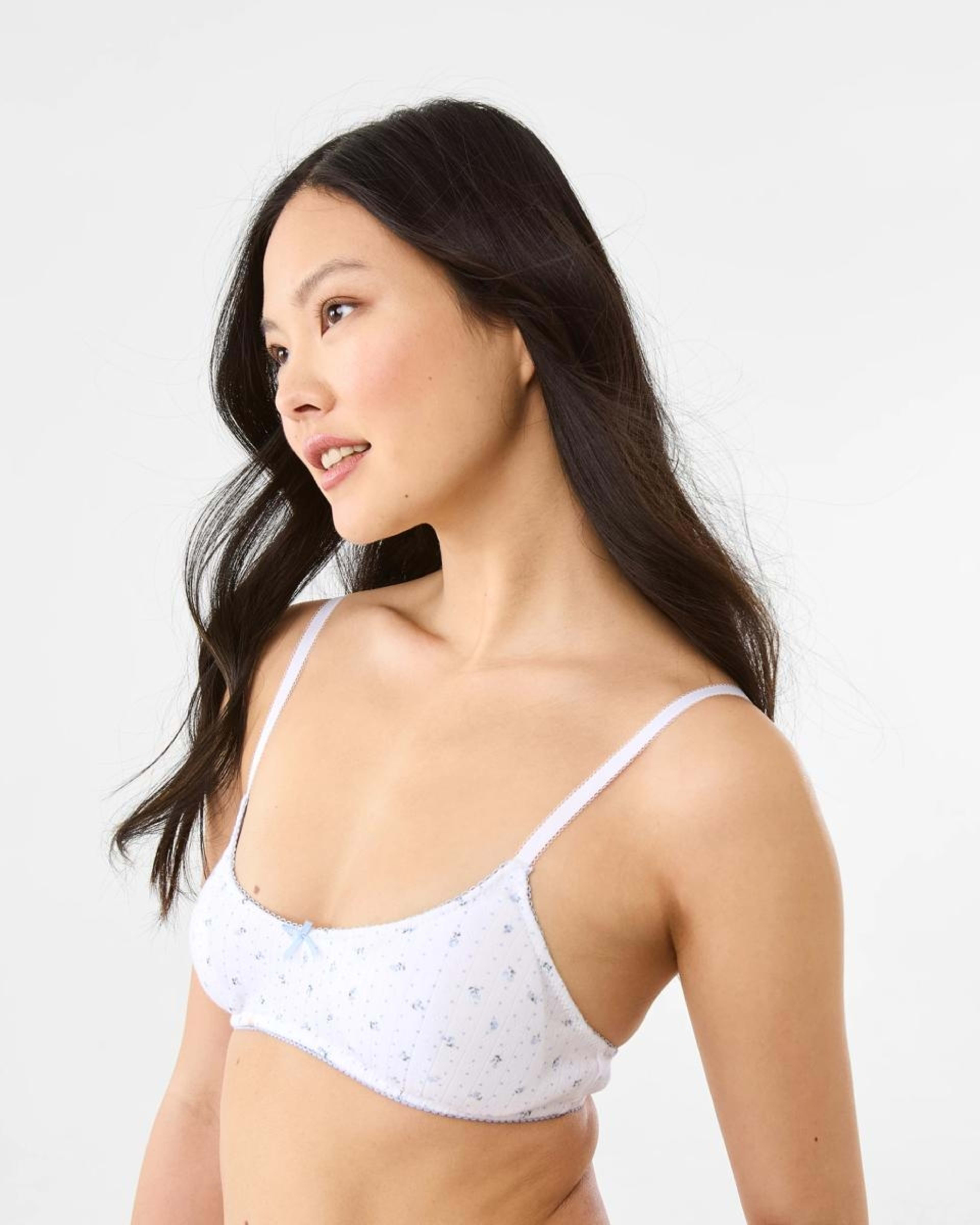 2 Pointelle Scoop Crop FLORAL DOT BRUNI BLUE, 2 of 7
