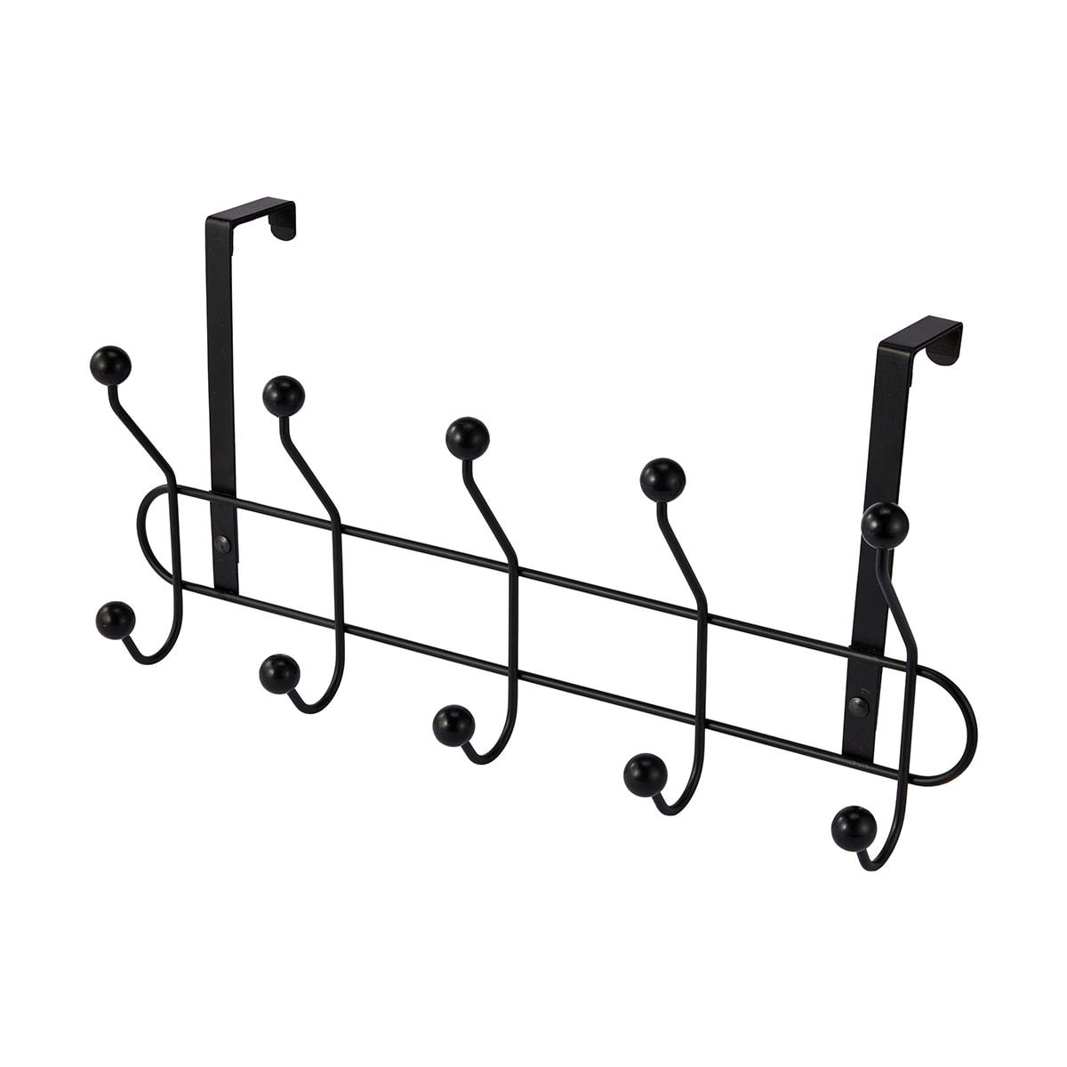 Over The Door Hooks Black Kmart