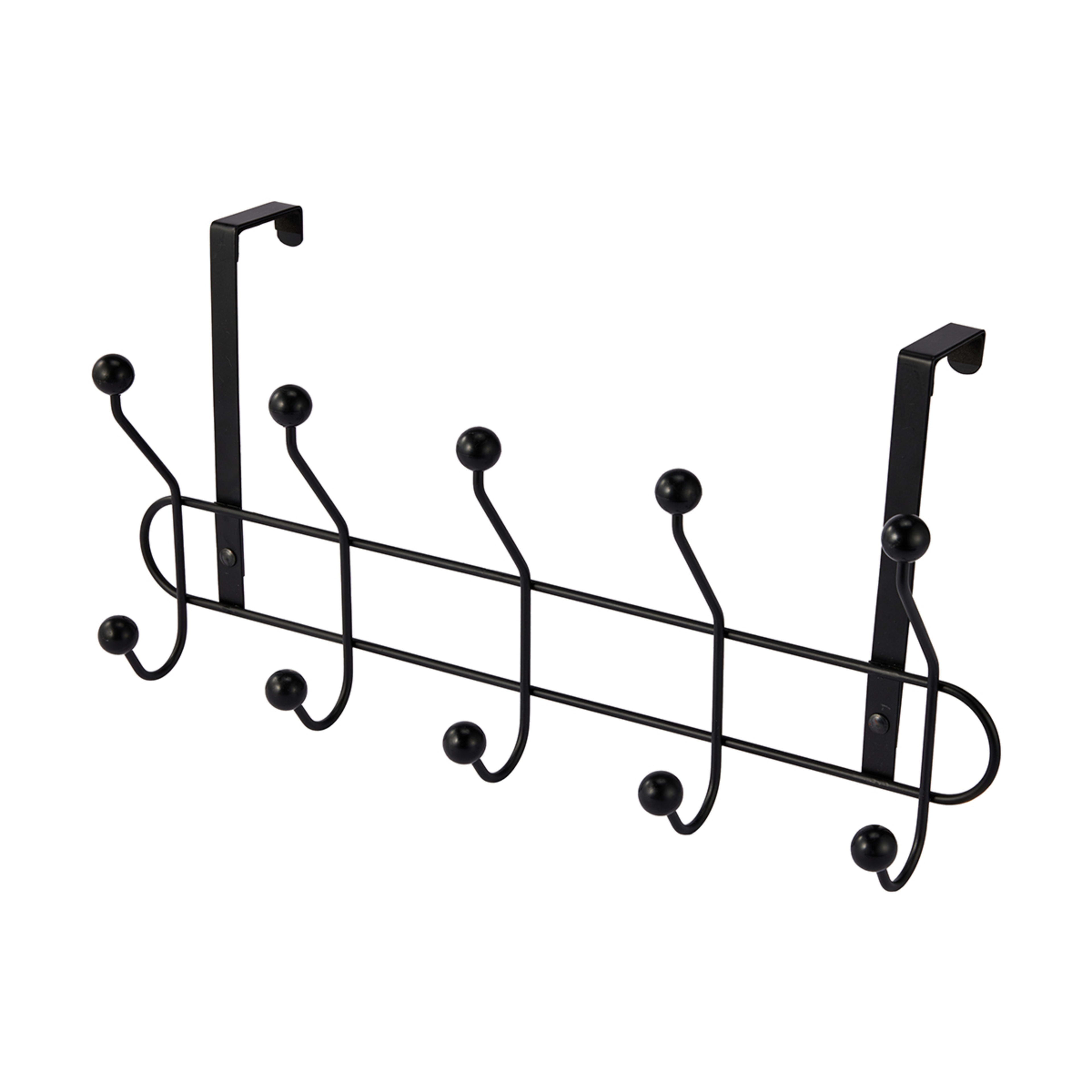 Over The Door Hooks Black Kmart