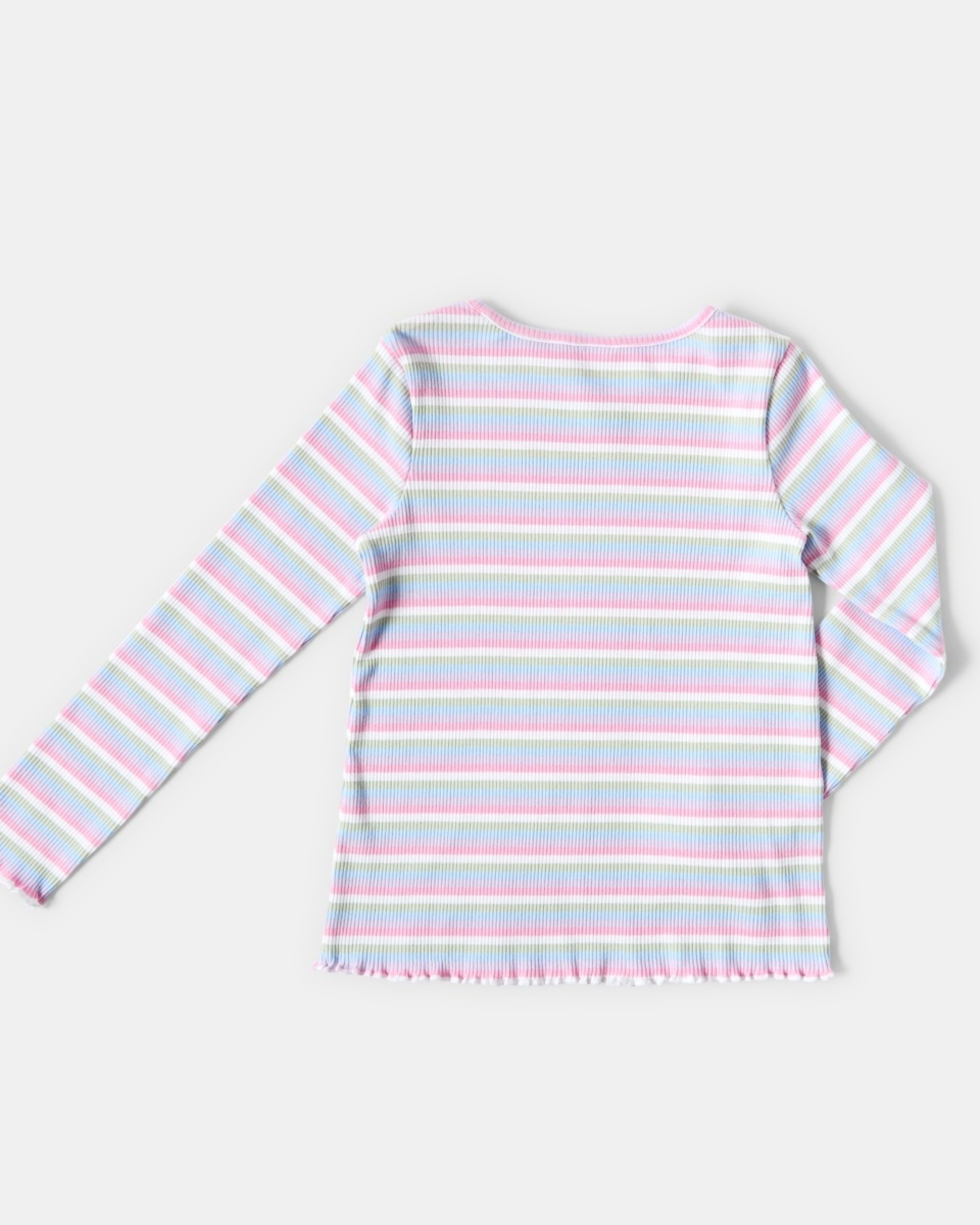9 Long Sleeve Rib T-shirt Stripes, 9 of 9