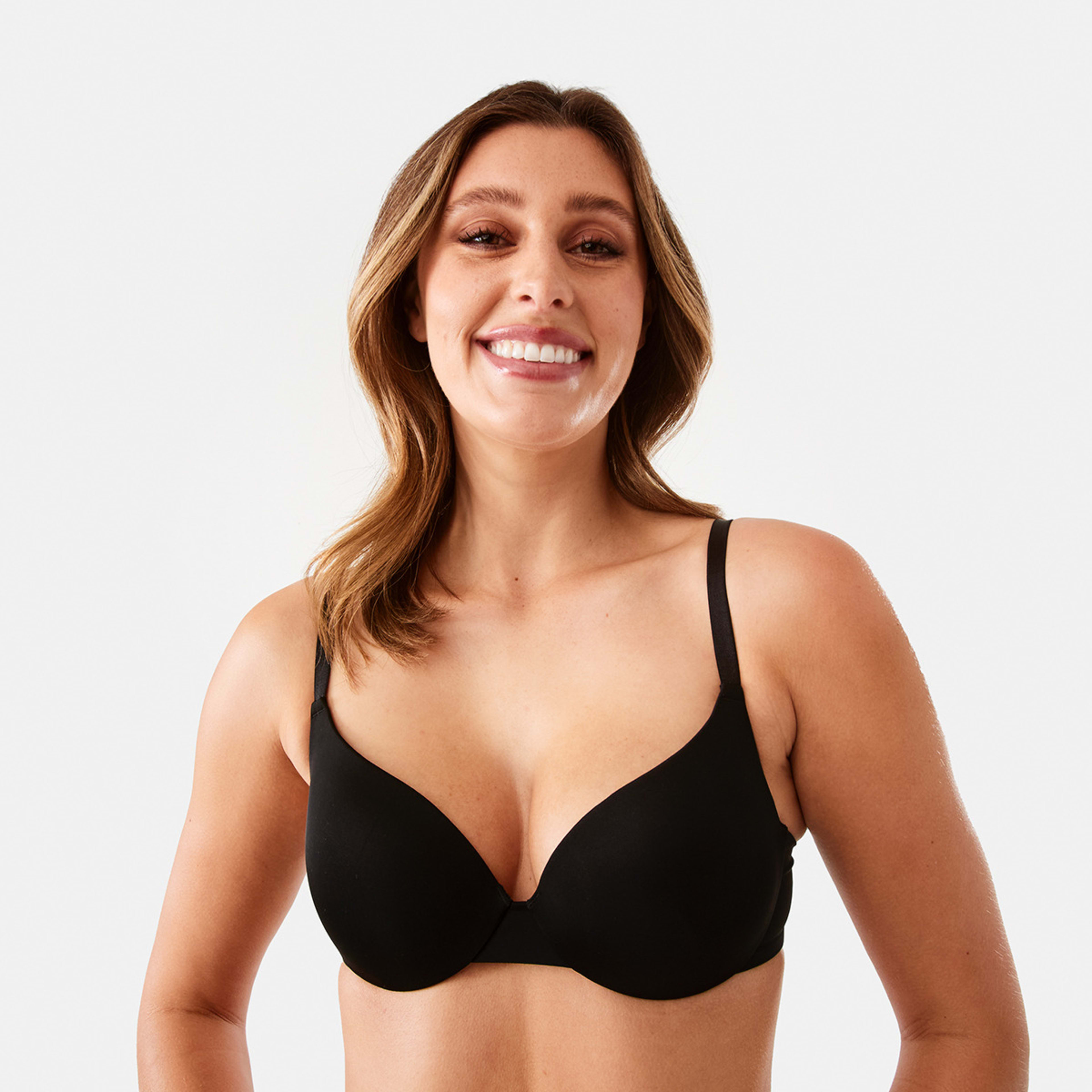 5 3 Pack Push-Up Bra Al Wh Blk, 5 of 10