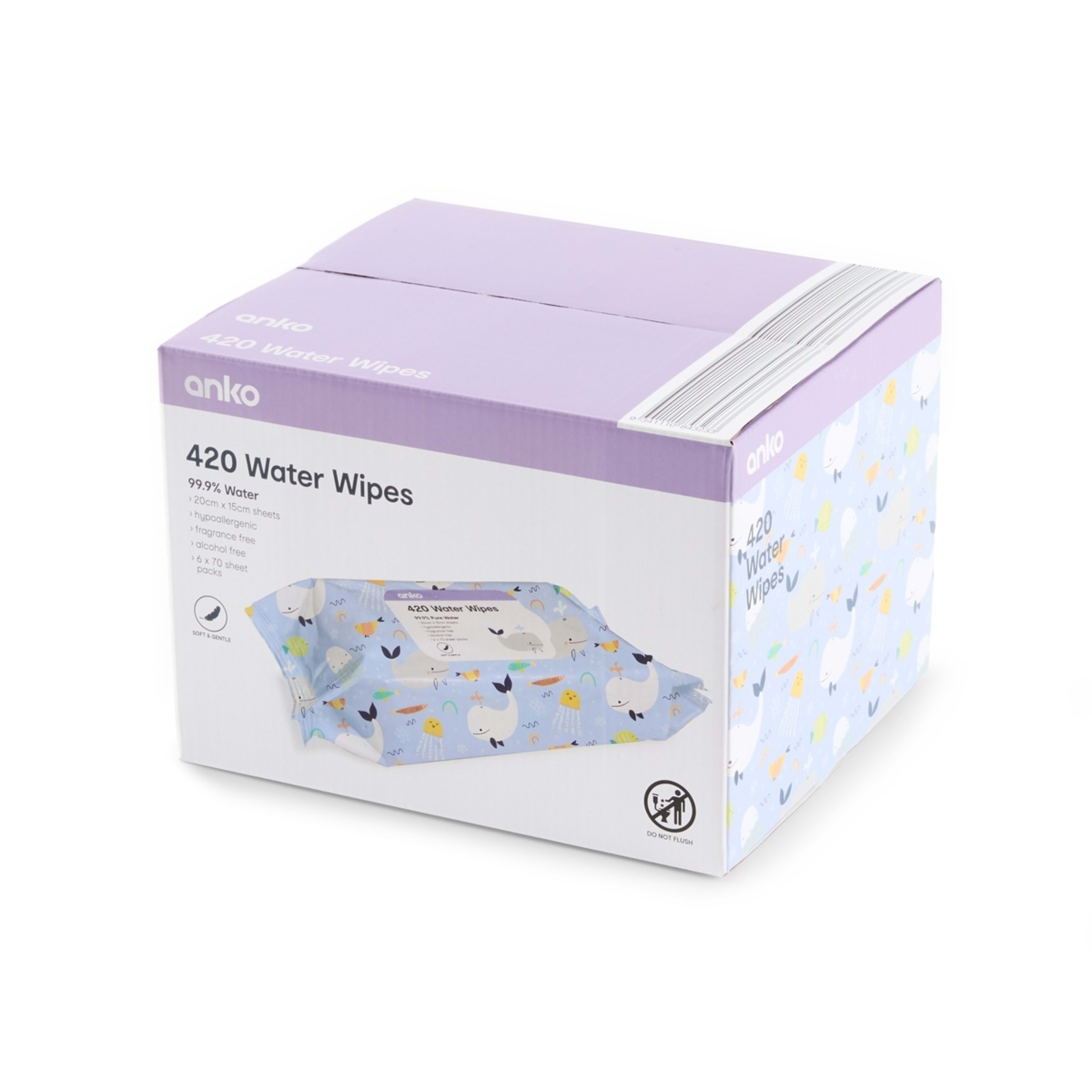 5 420 Pack Water Wipes - Assorted, 5 of 8