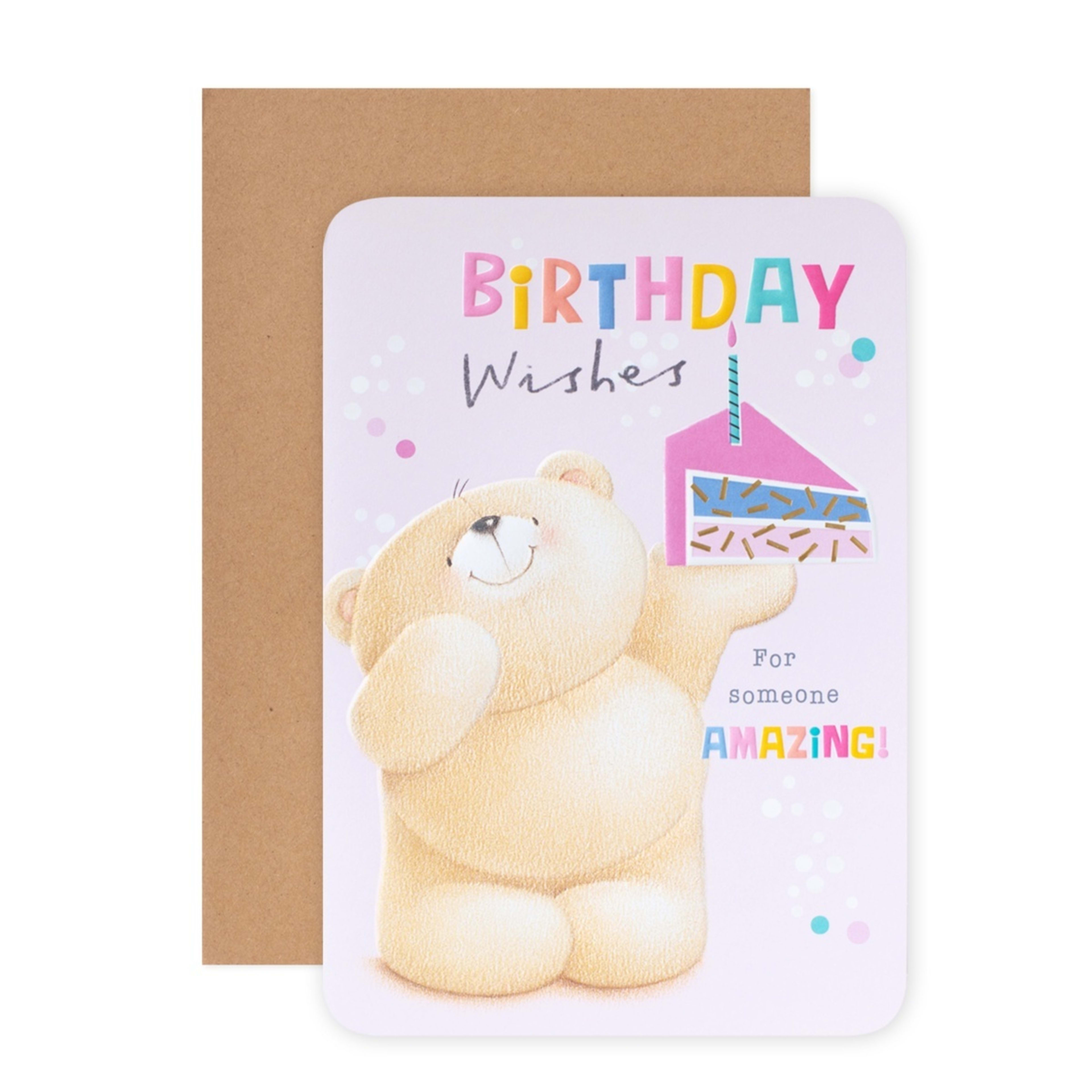 1 Hallmark Forever Friends Birthday Card - Someone Amazing!