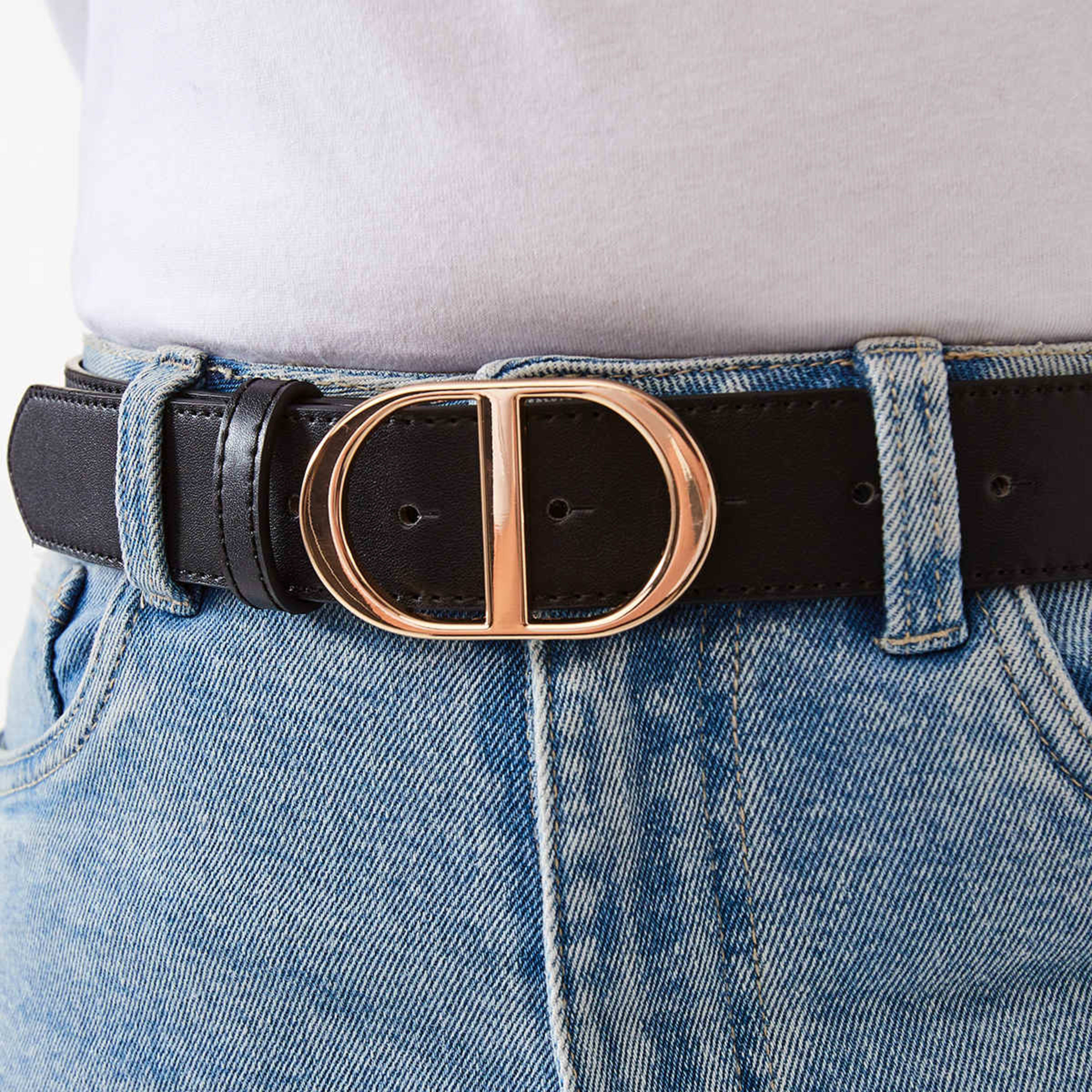 4 Double D Belt Black, 4 of 4