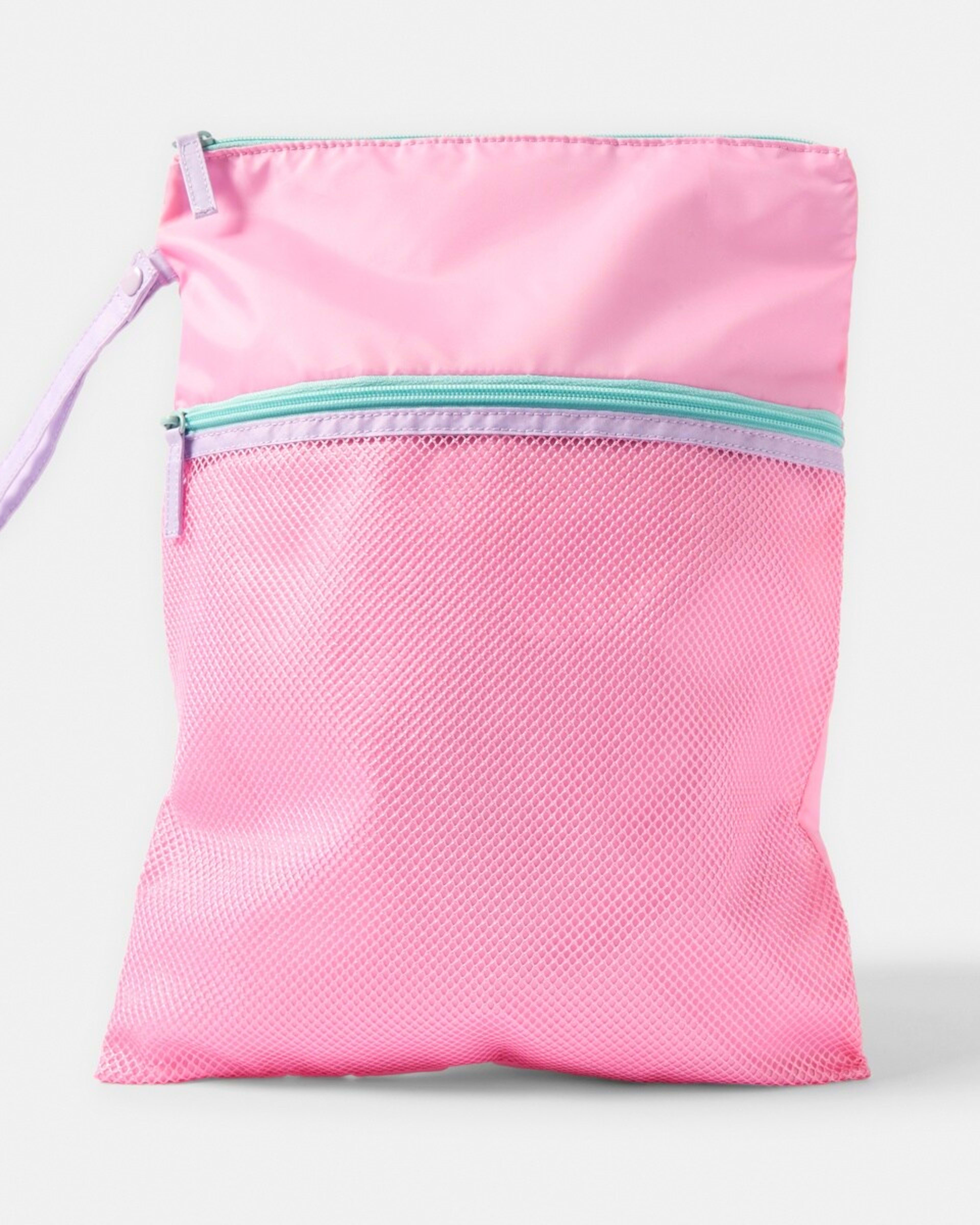 1 Swim Bag PINK COLOUR BLOCK, 1 of 3