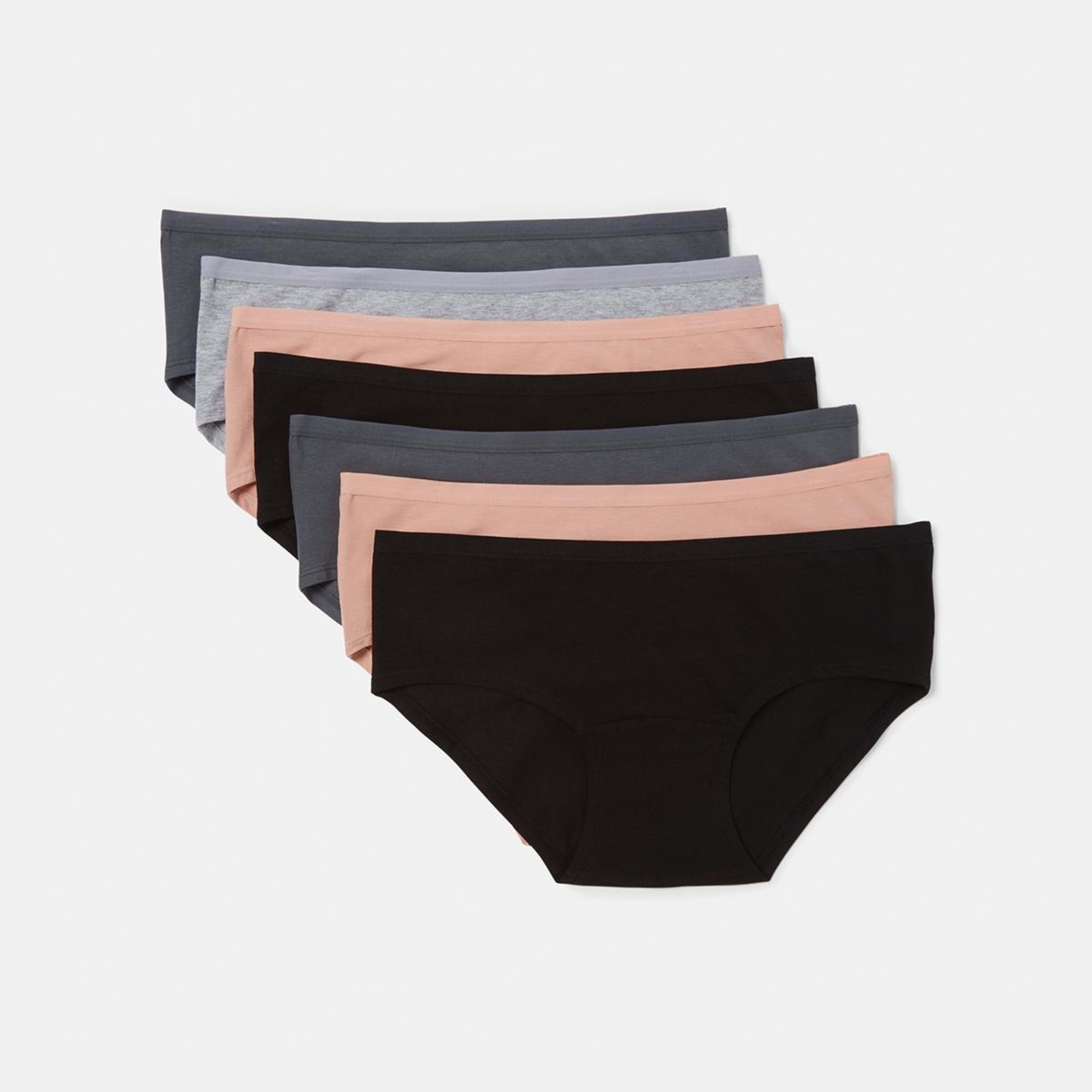 1 7 Pack Cotton Stretch Boyleg Briefs Col Pack, 1 of 9