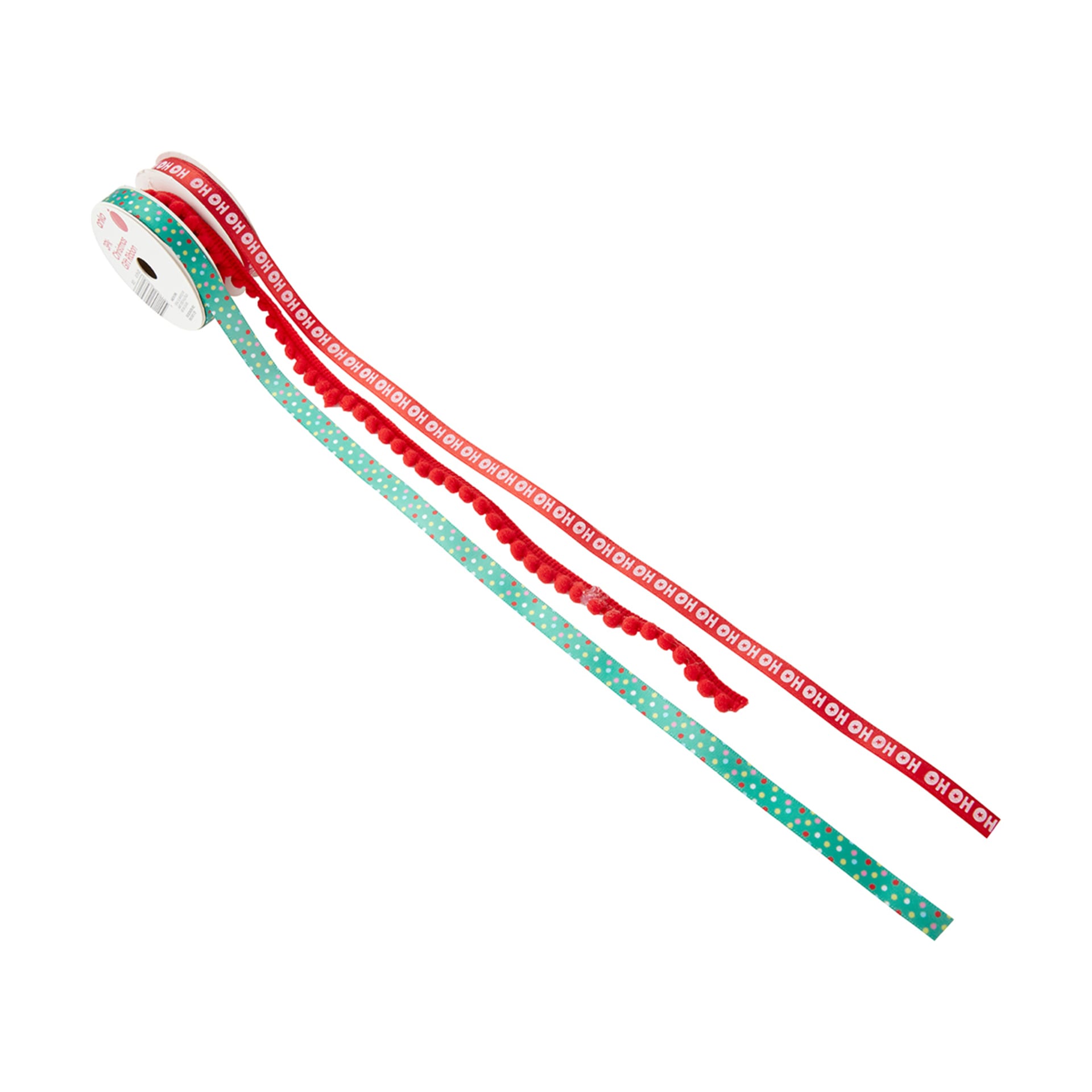 3 Pack Christmas Gift Ribbons - Assorted - Kmart NZ