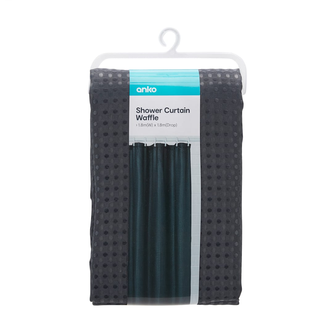 Shower Curtain Waffle - Kmart