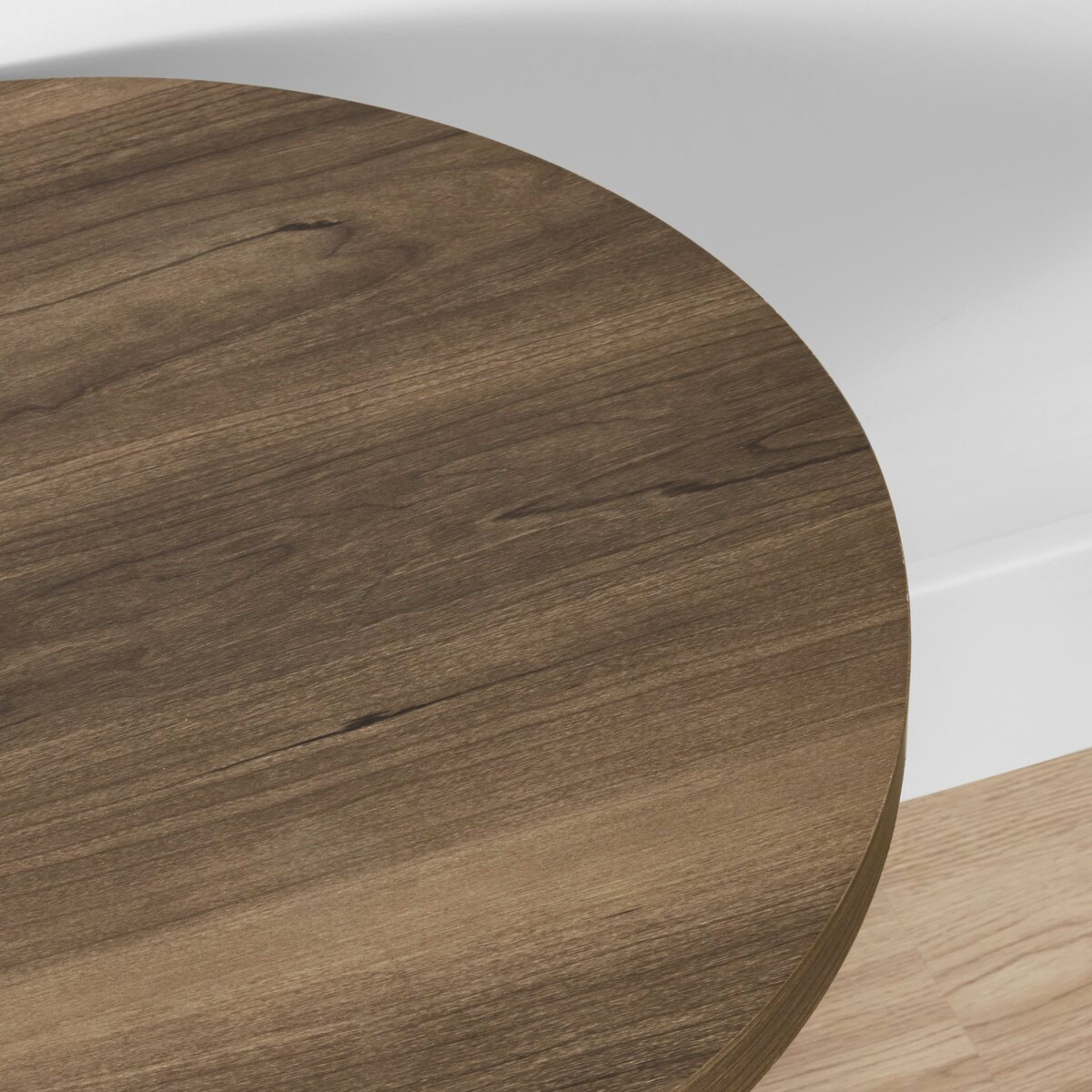 7 Set of 2 Walnut Side Tables, 7 of 10