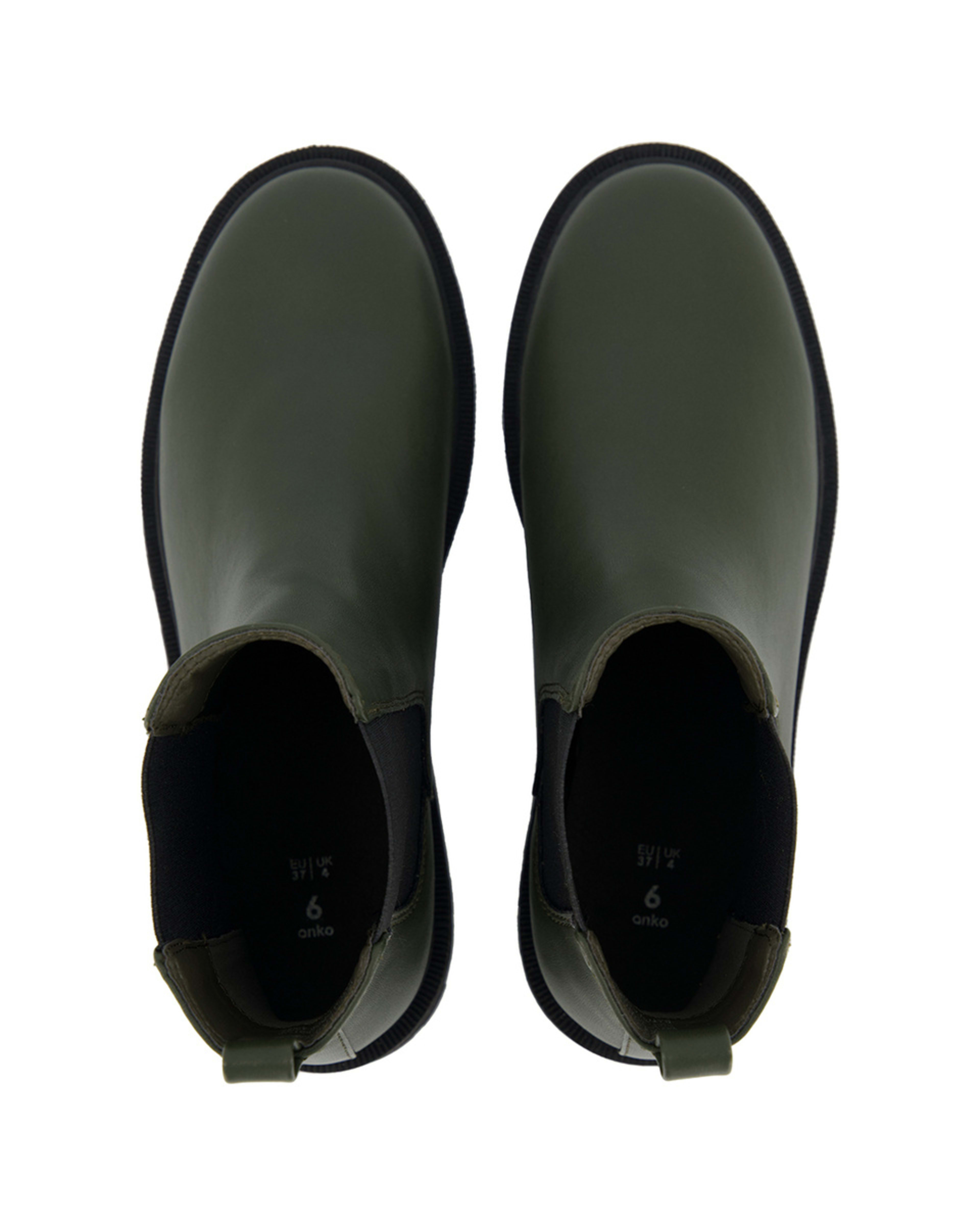 Ribbed Gusset Chelsea Boots Kmart