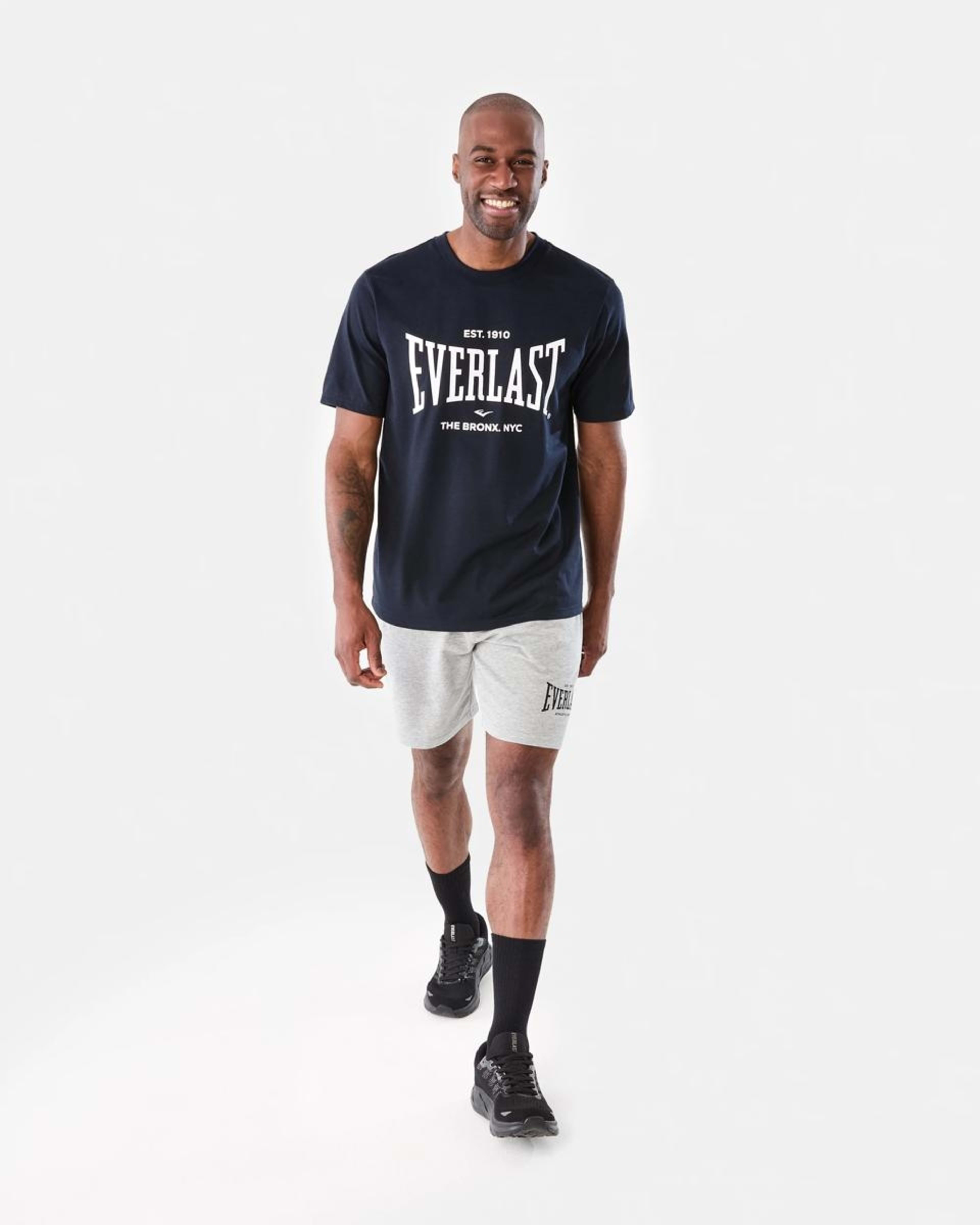 1 Everlast Mens Bronx T-shirt Indigo, 1 of 7