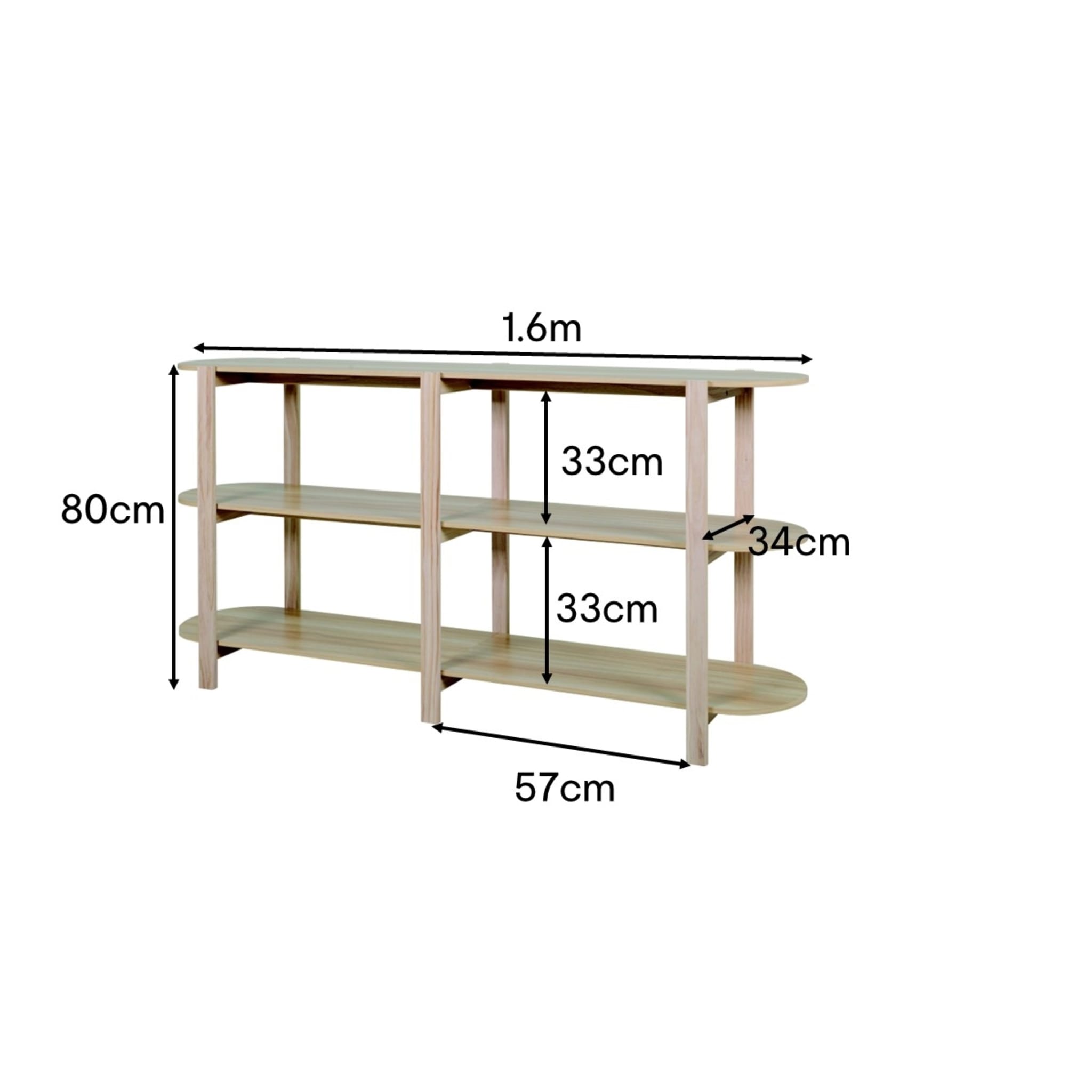 Lozenge Bookshelf Kmart