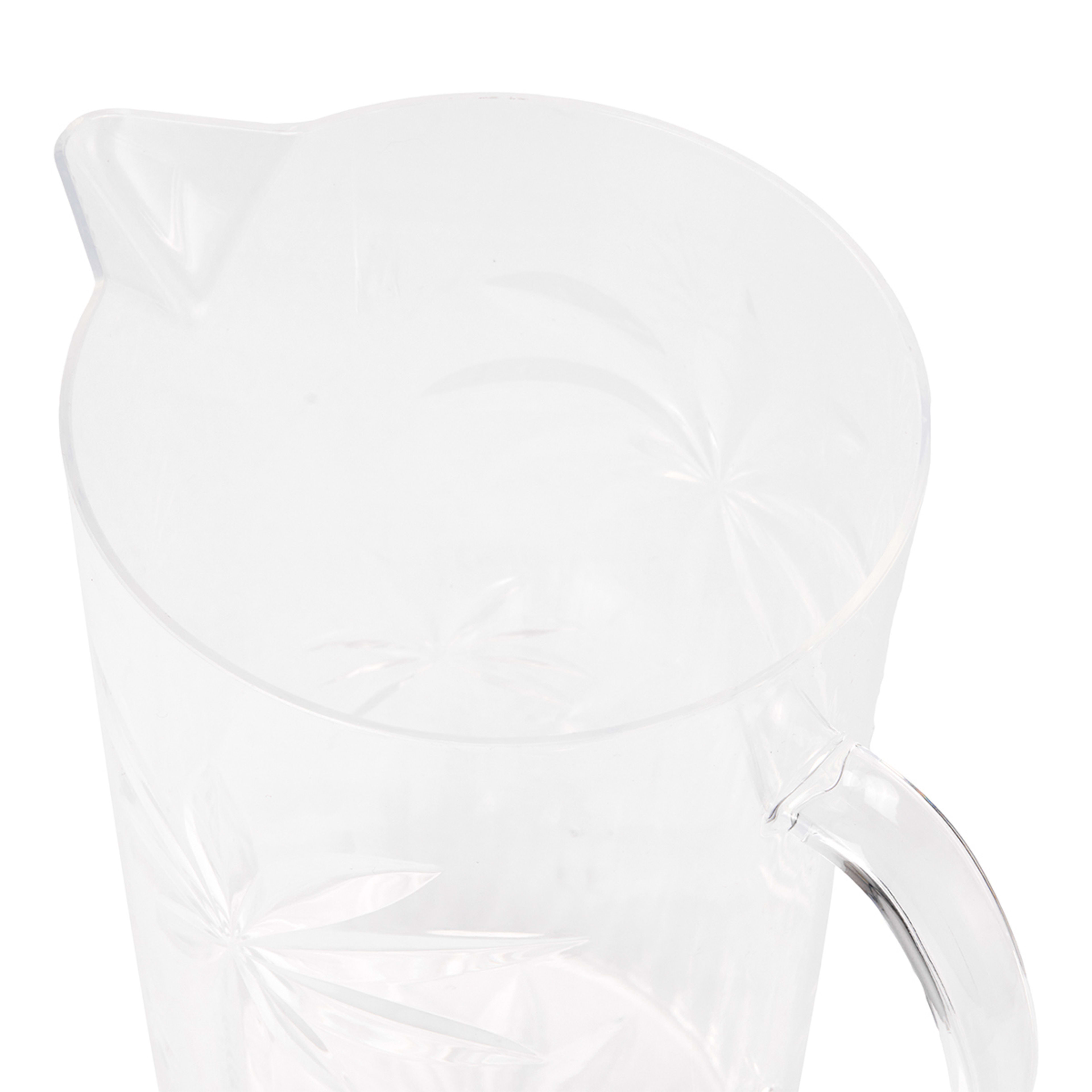 2.8L Clear Palm Acrylic Drink Jug Kmart