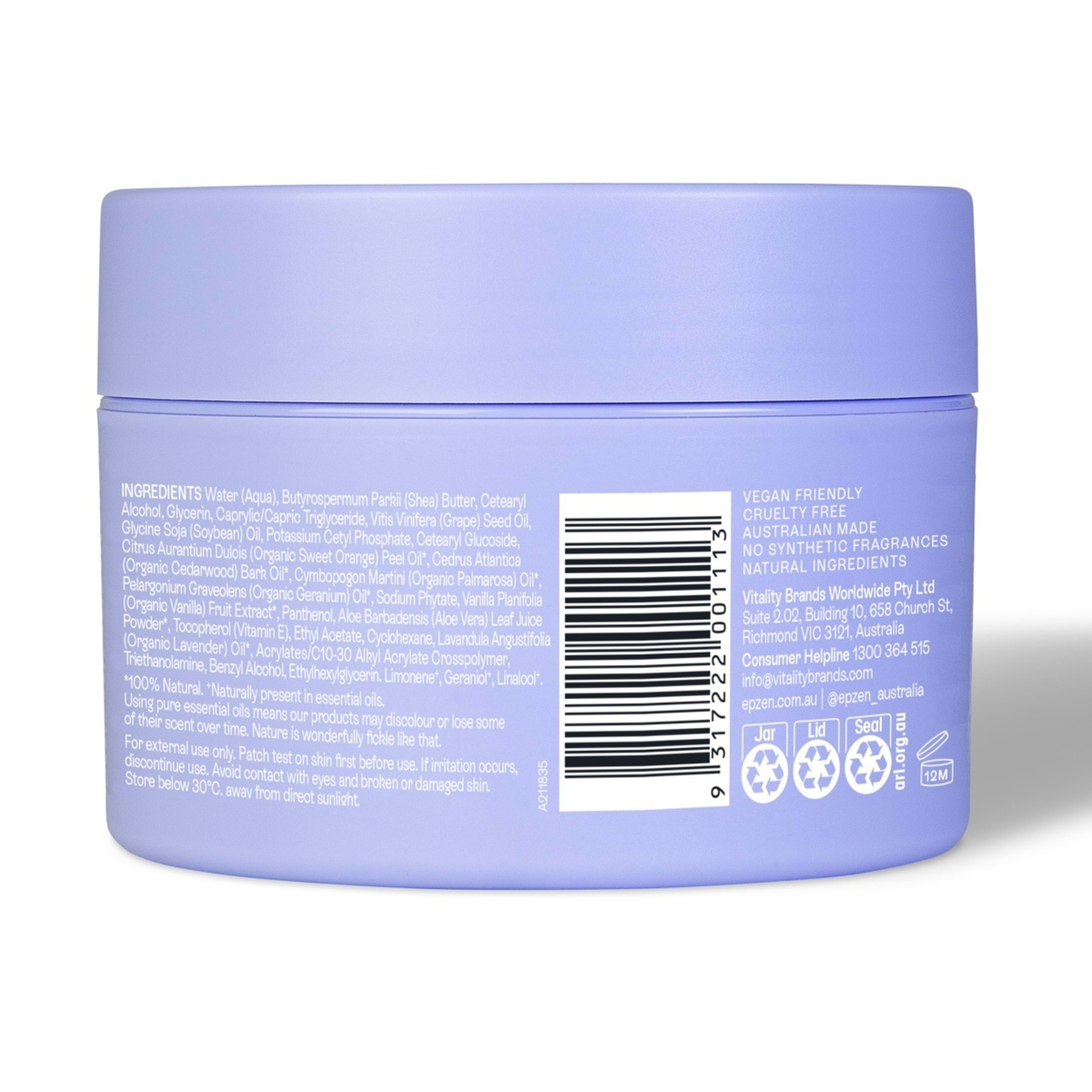 2 Epzen Unwind Shower Balm 200ml - Shea Butter, Vitamin E and Natural Essential Oils, 2 of 4