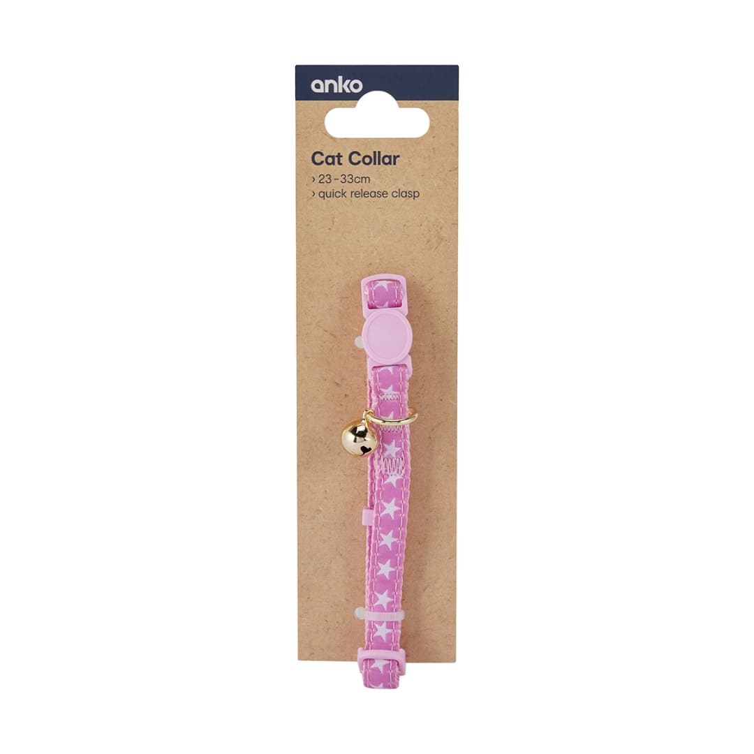 Cat Collar Pink Kmart