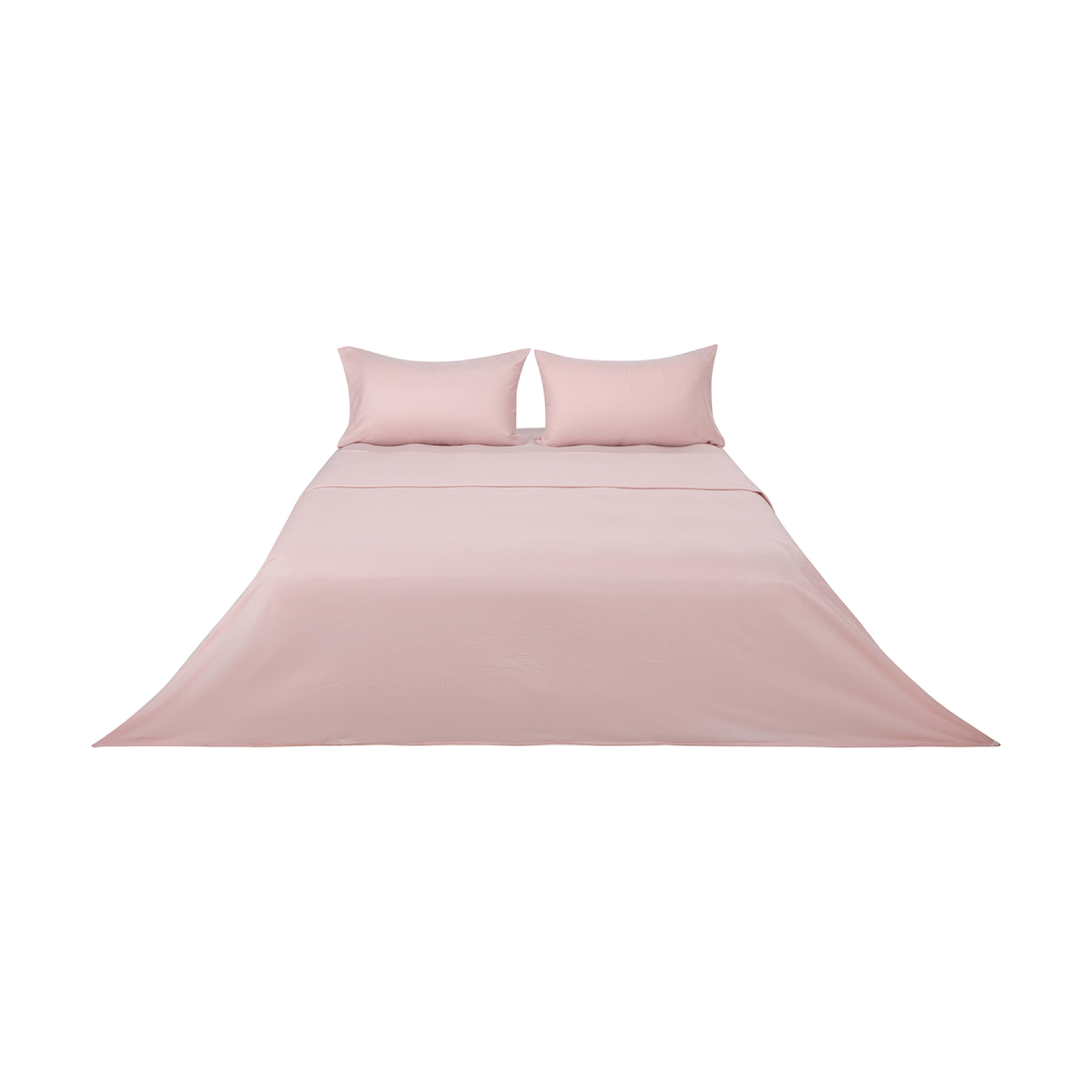 Soft Touch Sheet Set Queen Bed, Pink Kmart