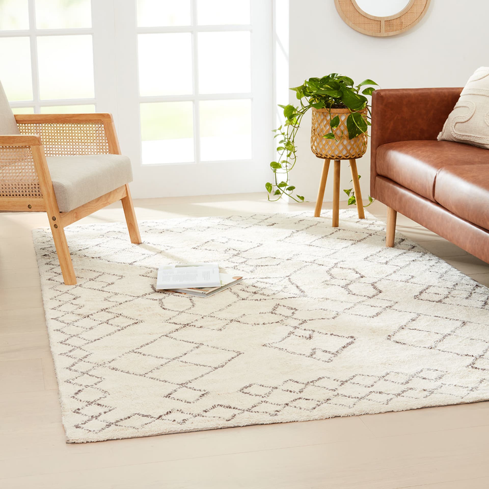 Winnie Rug Large, 235cm x 160cm Kmart