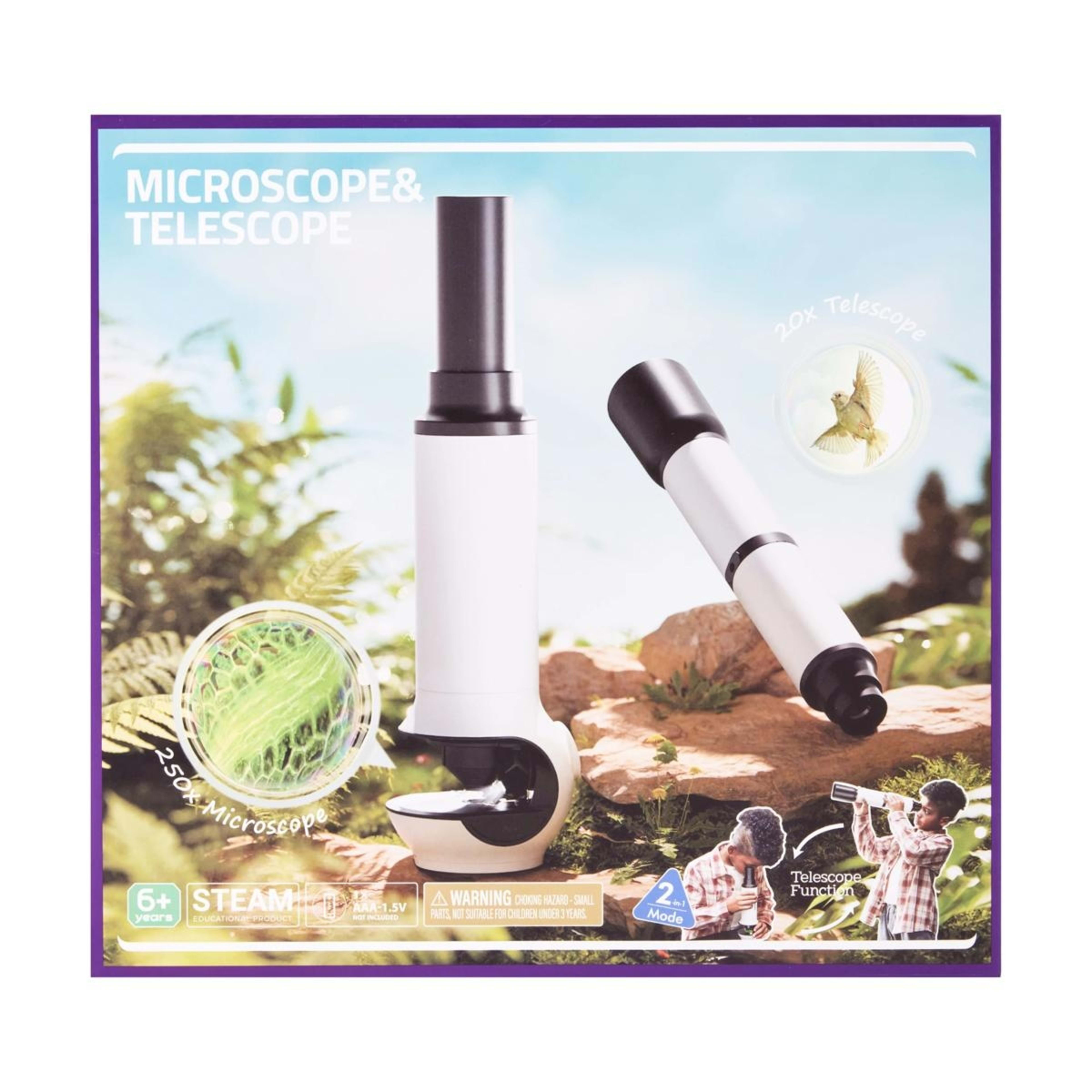 1 Microscope & Telescope Set