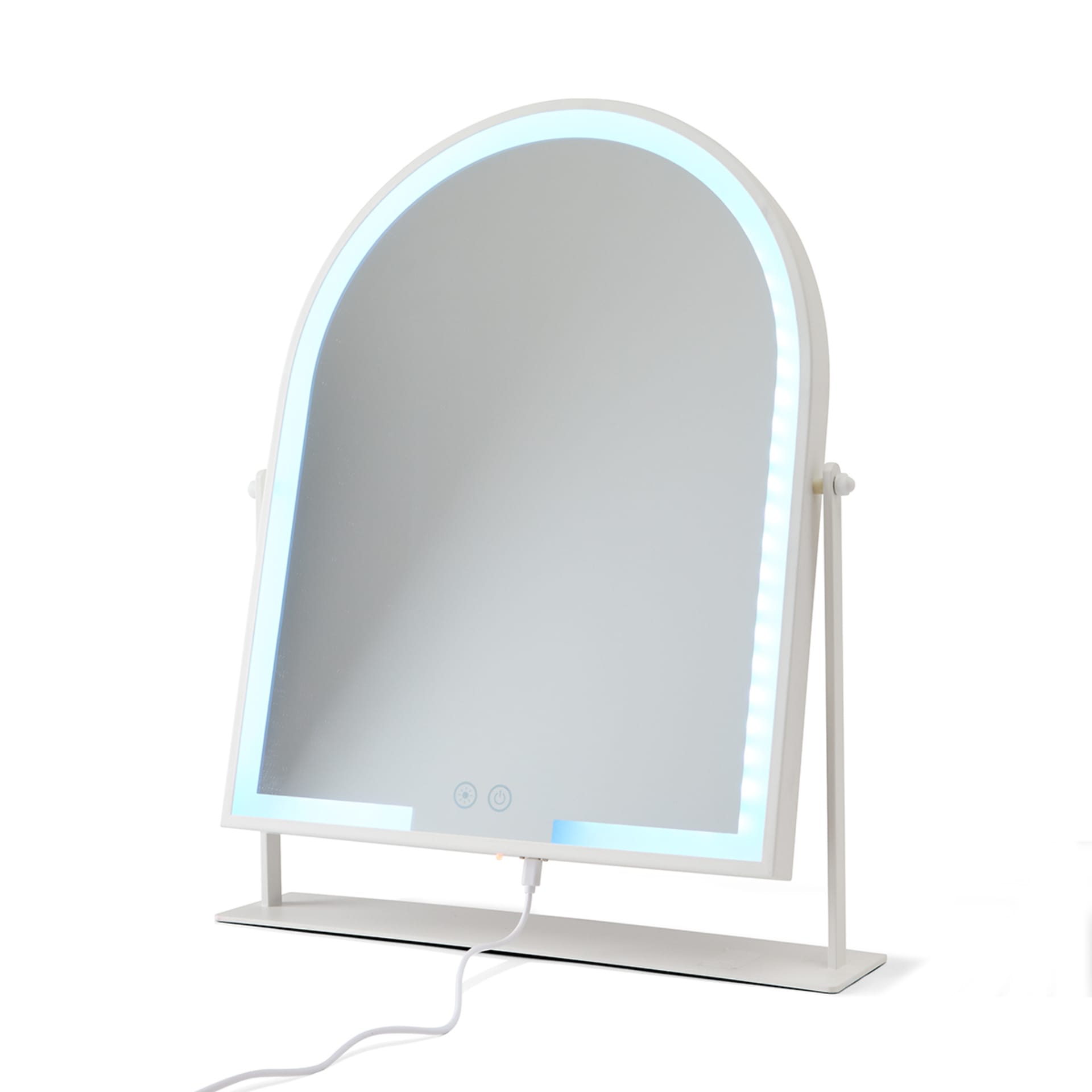 Arch Colour Change Mirror White Kmart