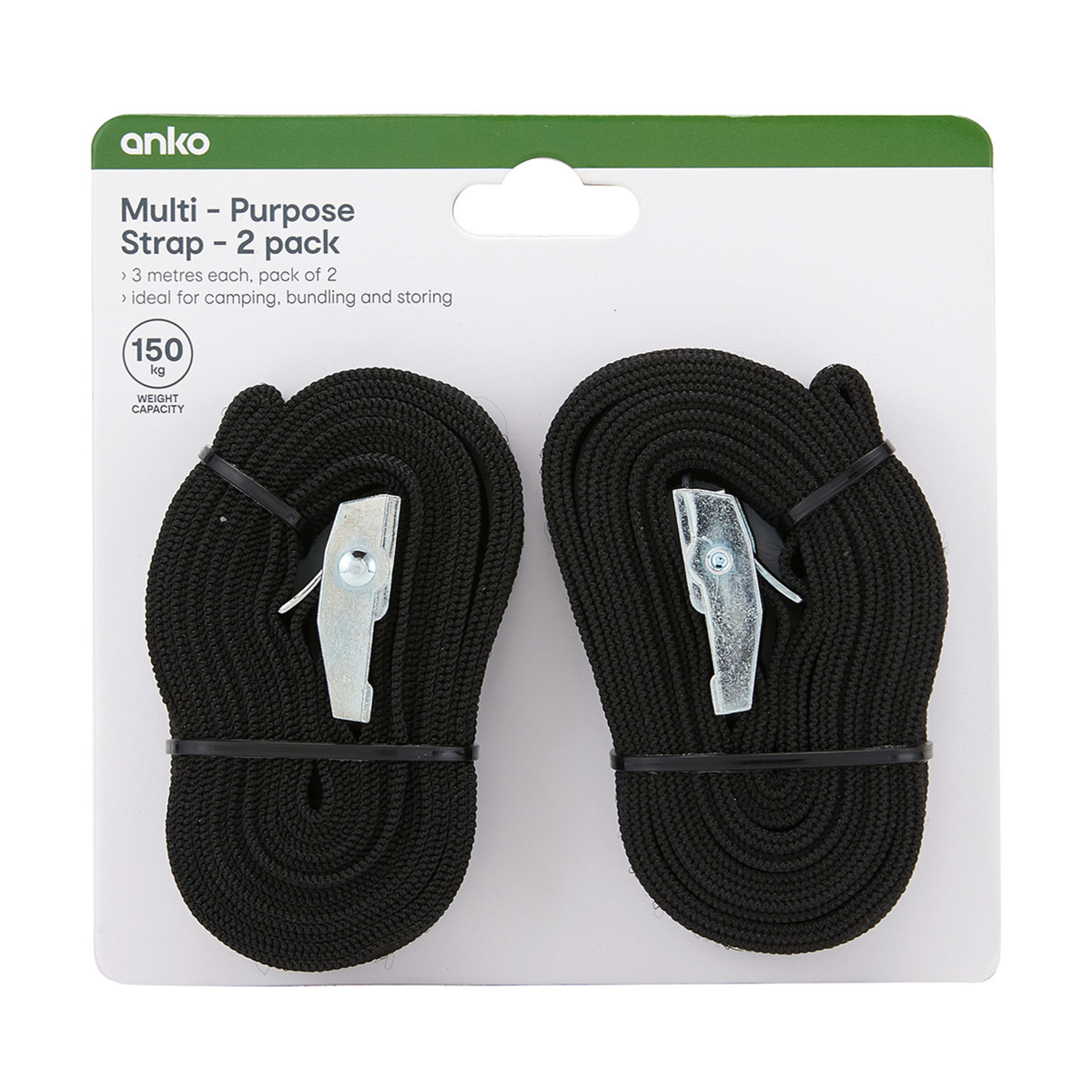 2 Pack MultiPurpose Strap Kmart