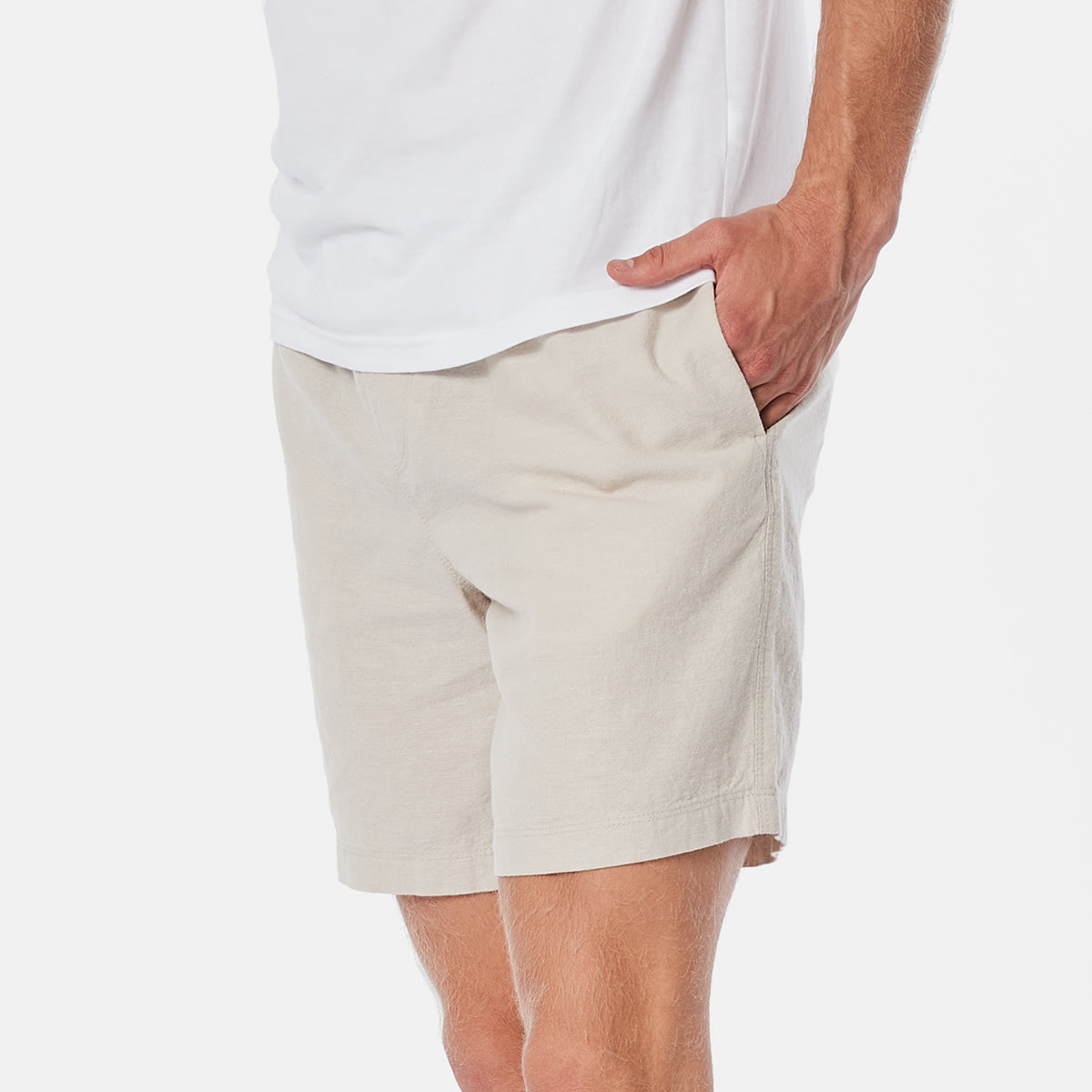Linen Blend Volley Shorts - Kmart