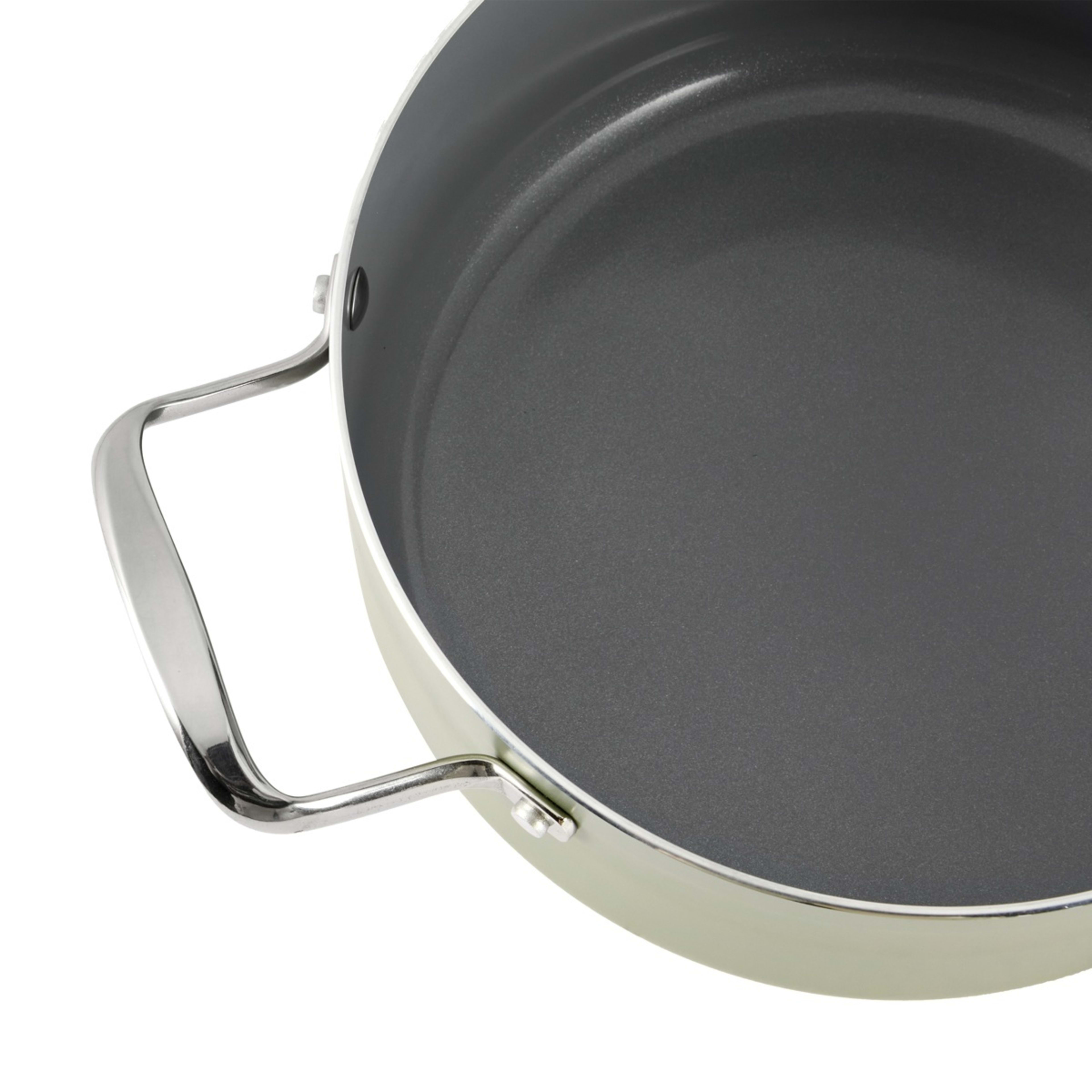 3 24cm Ceramic Non-Stick Casserole, 3 of 6