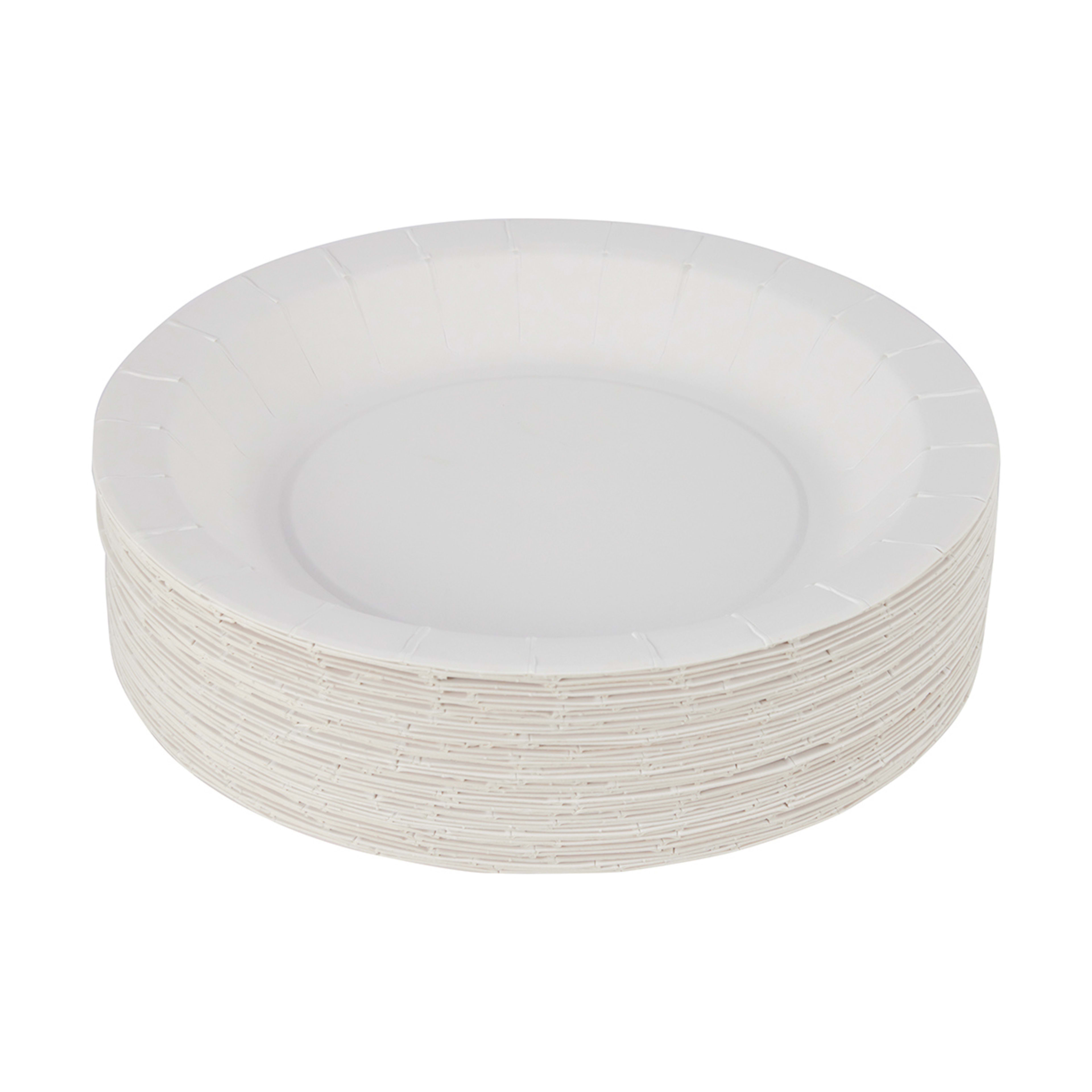 1 50 Piece White Dessert Paper Plates
