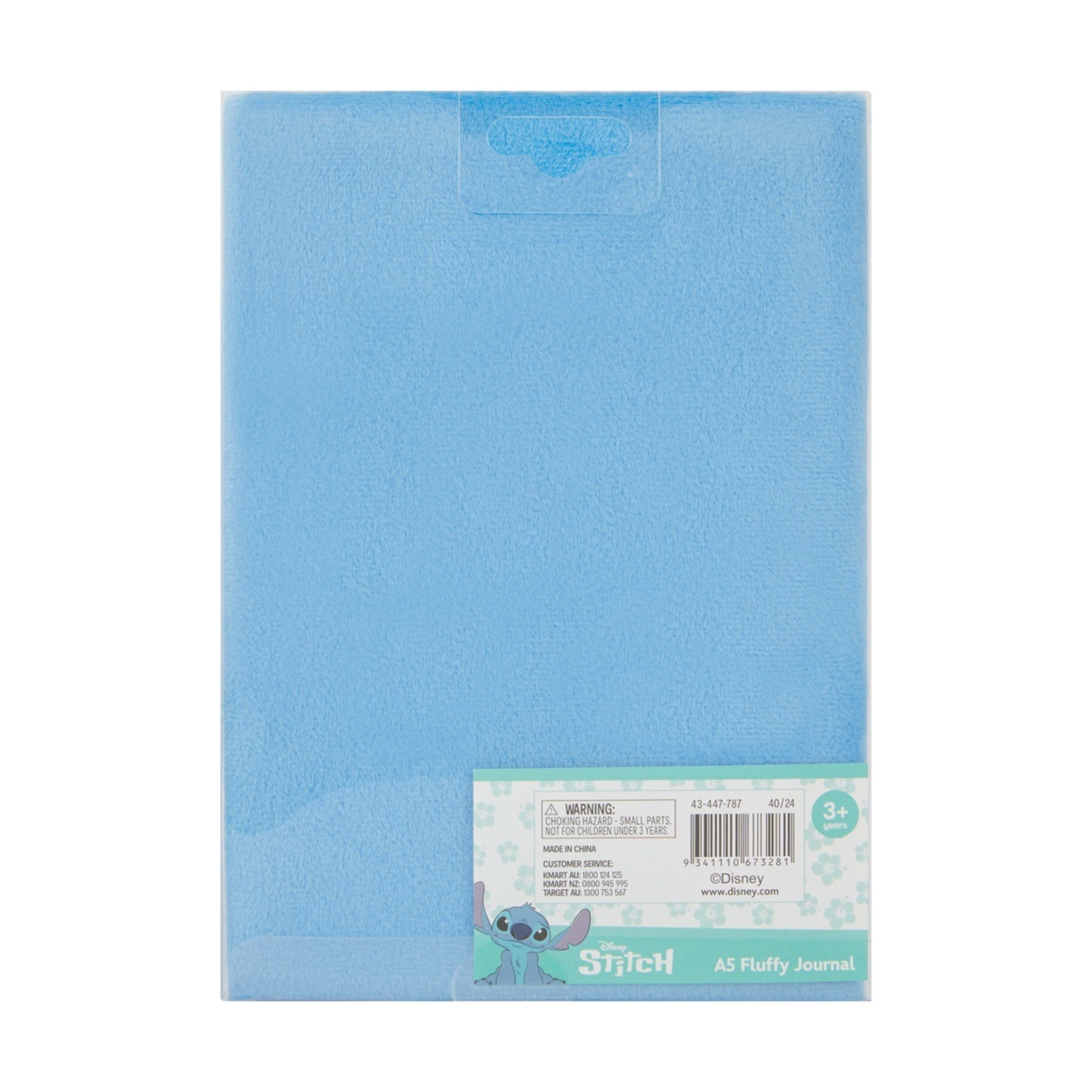 6 Disney Lilo & Stitch A5 Fluffy Journal, 6 of 6