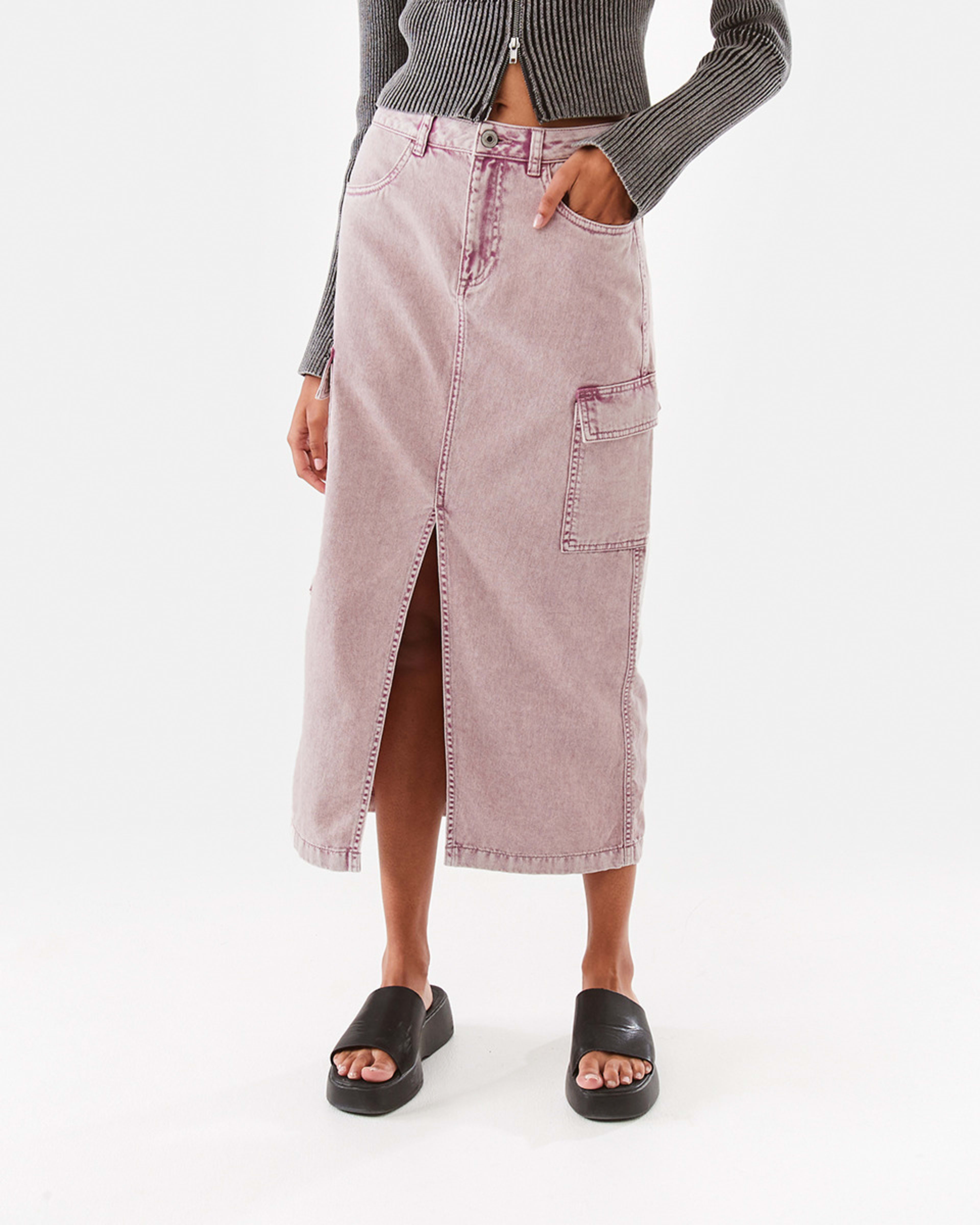Denim Cargo Skirt Kmart