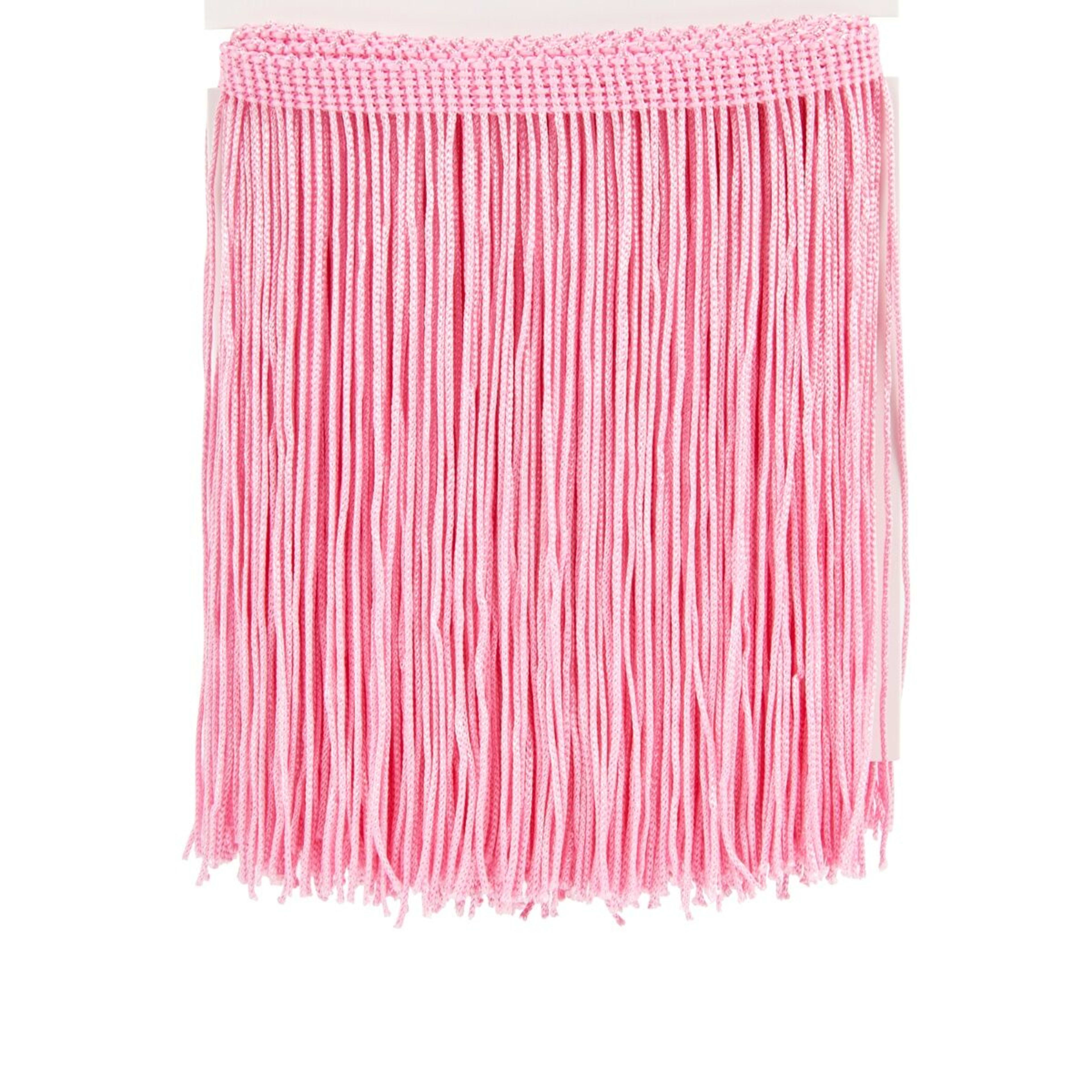 2 Fringe Trim - Pink, 2 of 3