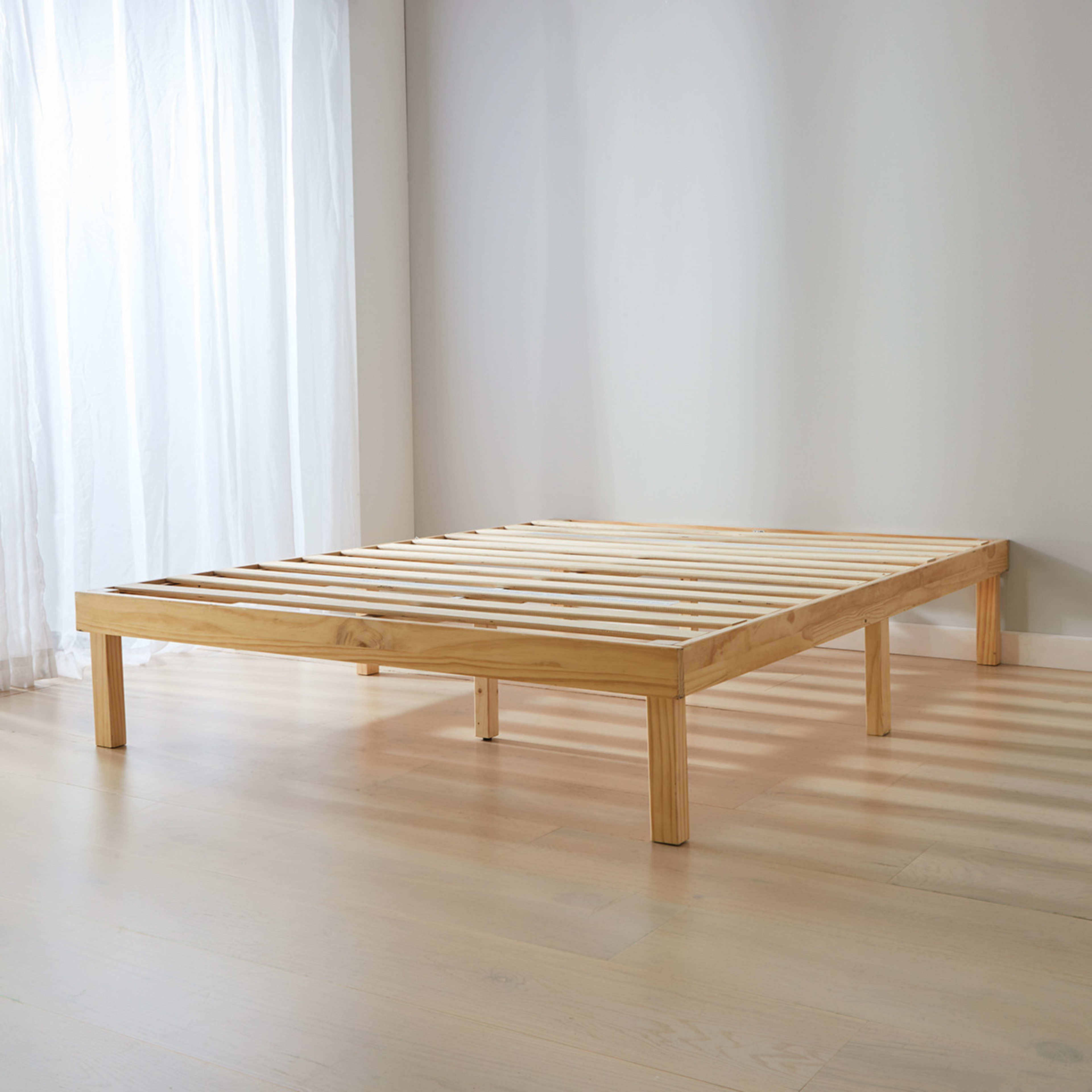 1 Queen Bed Timber Bed Base, 1 of 10