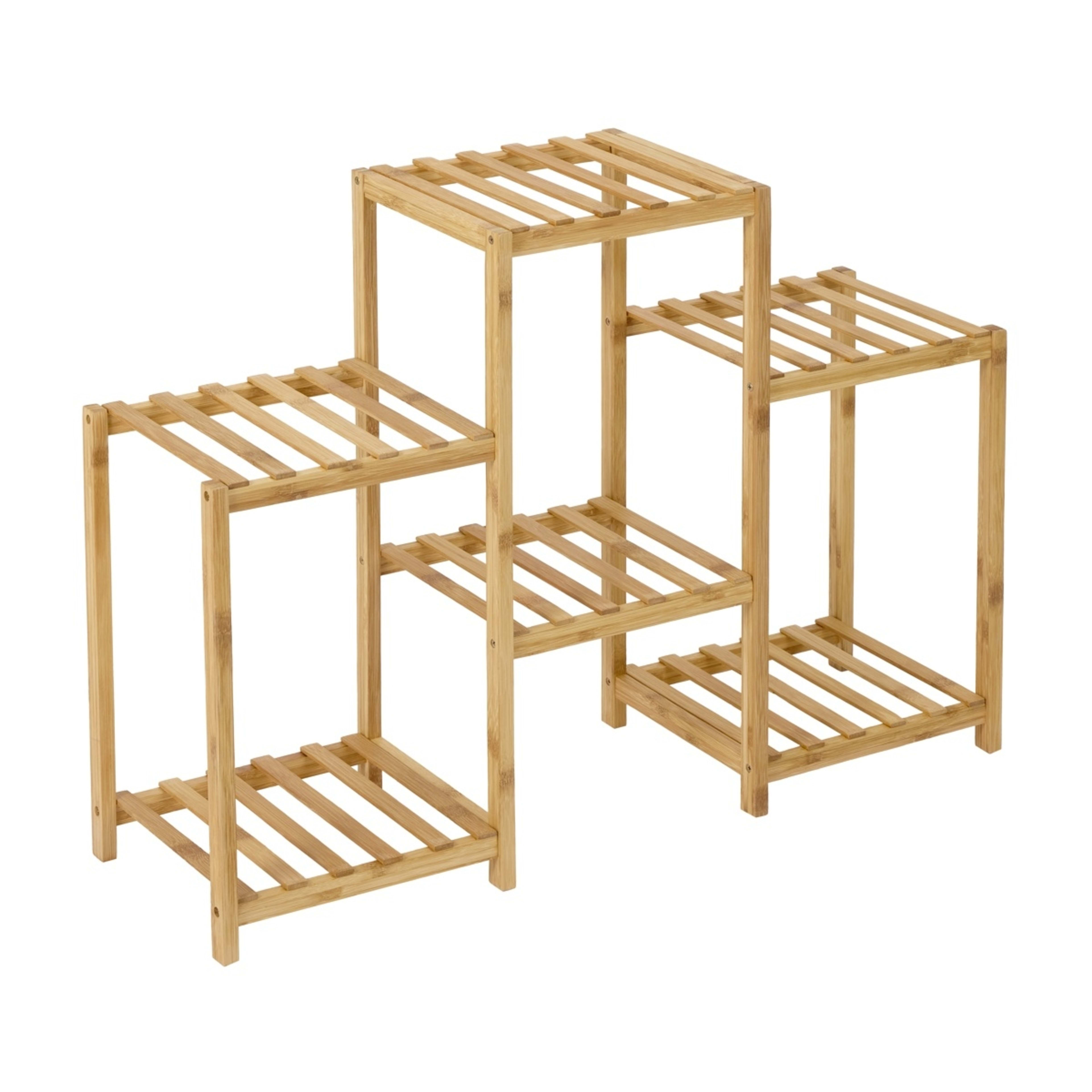 5 Bamboo Tier Plant Stand, 5 of 10