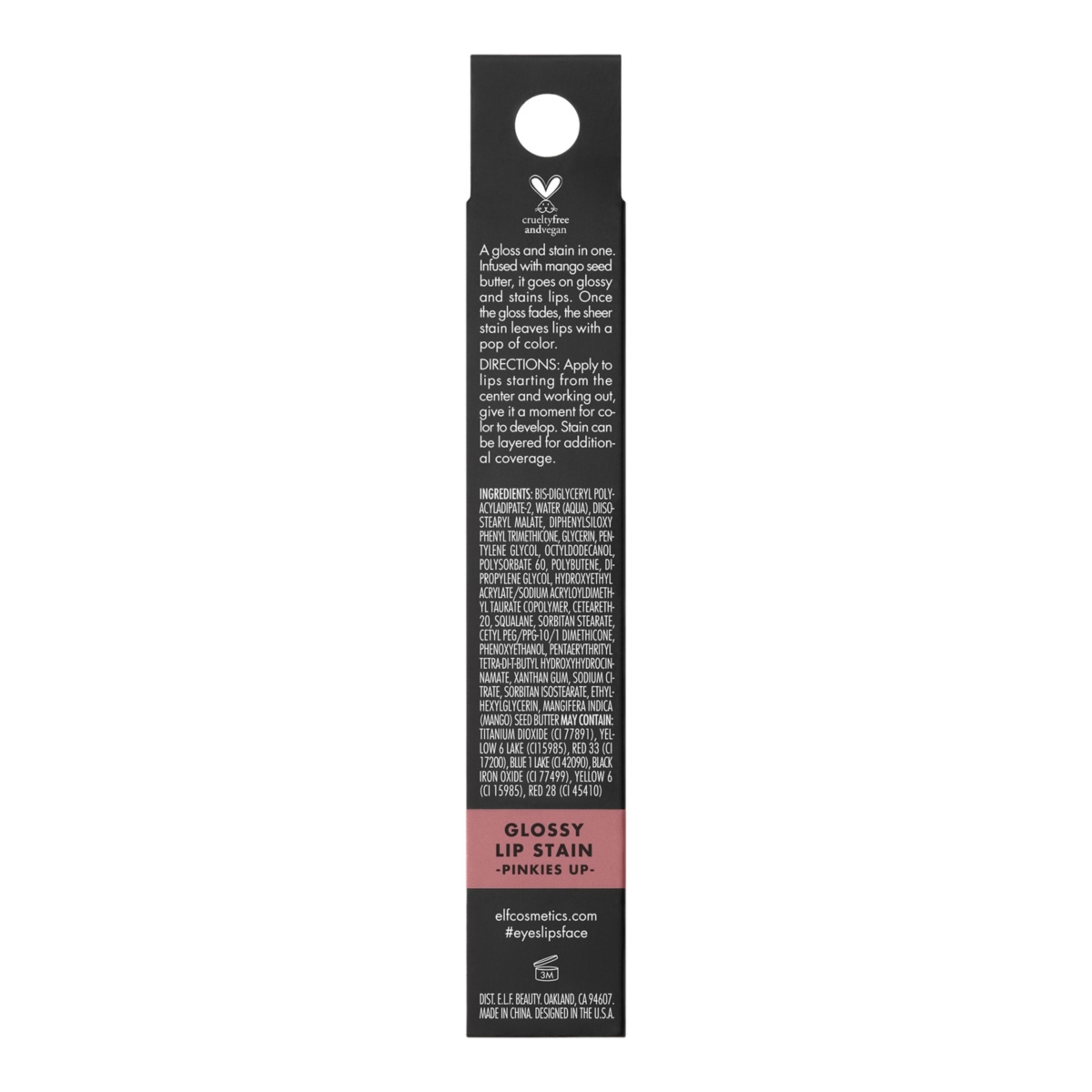 6 Glossy Lip Stain - Pinkies Up, 6 of 6