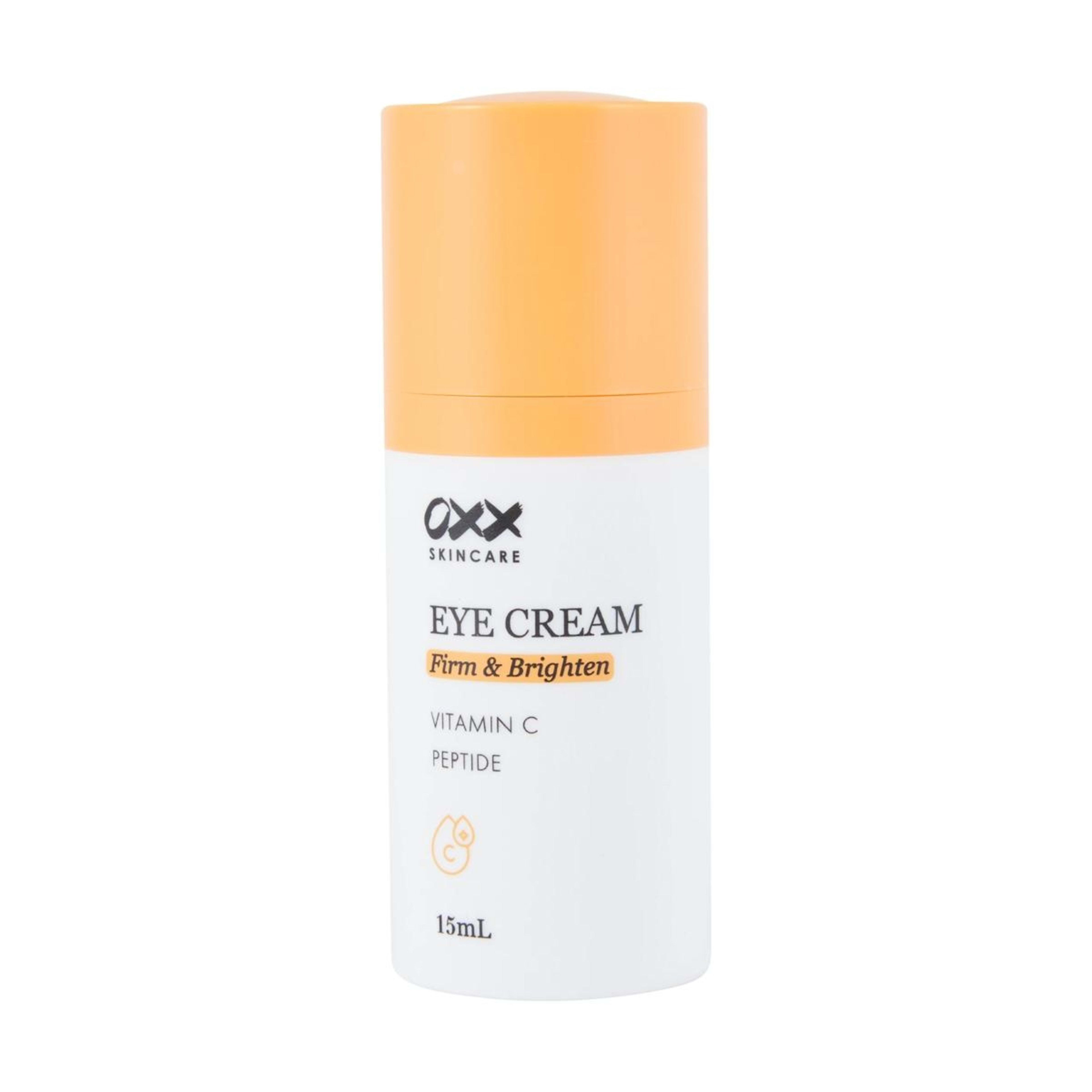1 OXX Skincare Firm & Brighten Eye Cream 15ml - Vitamin C and Peptide