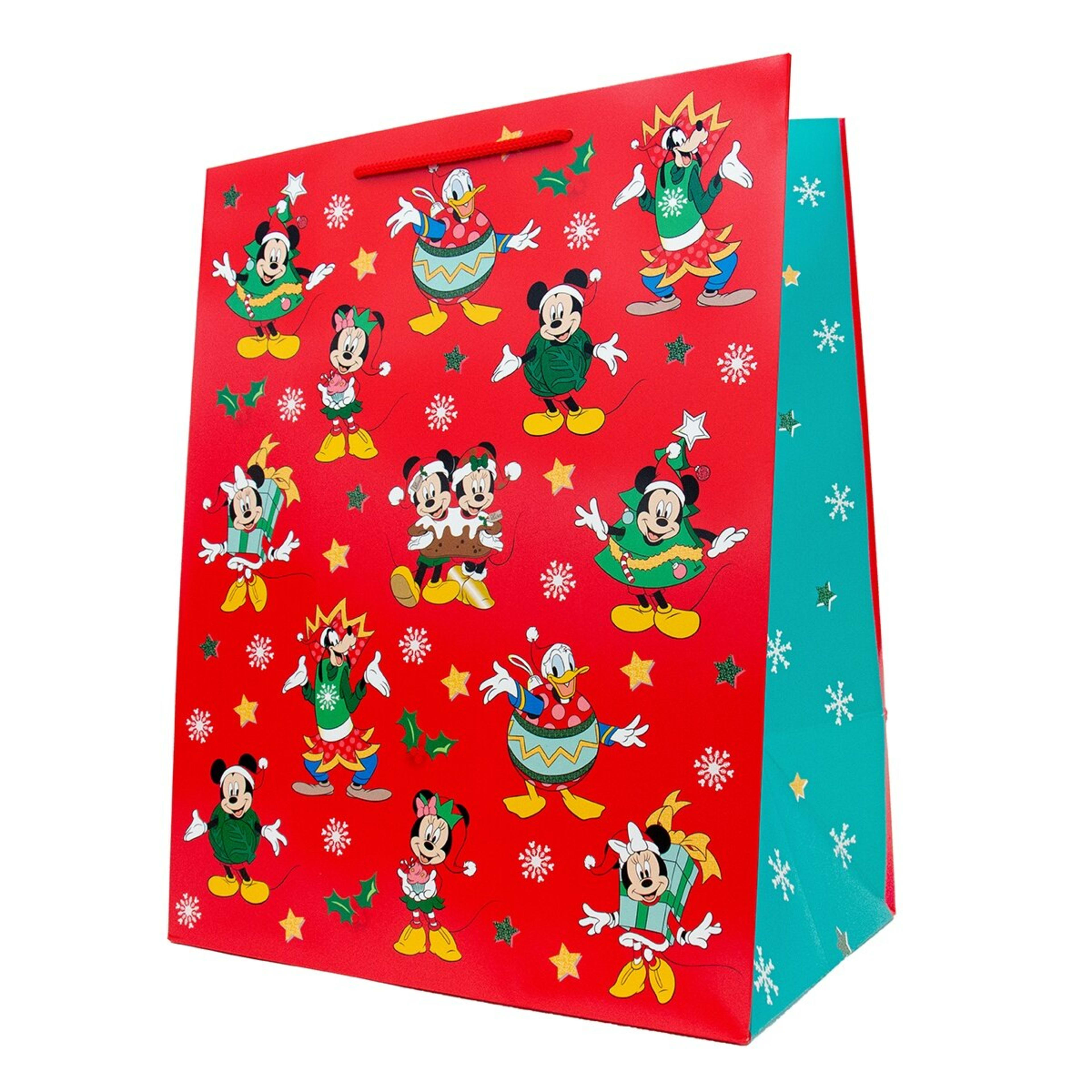 1 Hallmark Charity Christmas Mickey n' Friends Bag - Large, 1 of 3