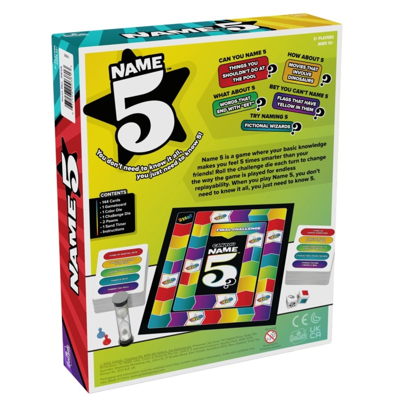 Can You Name 5 Board Game Kmart