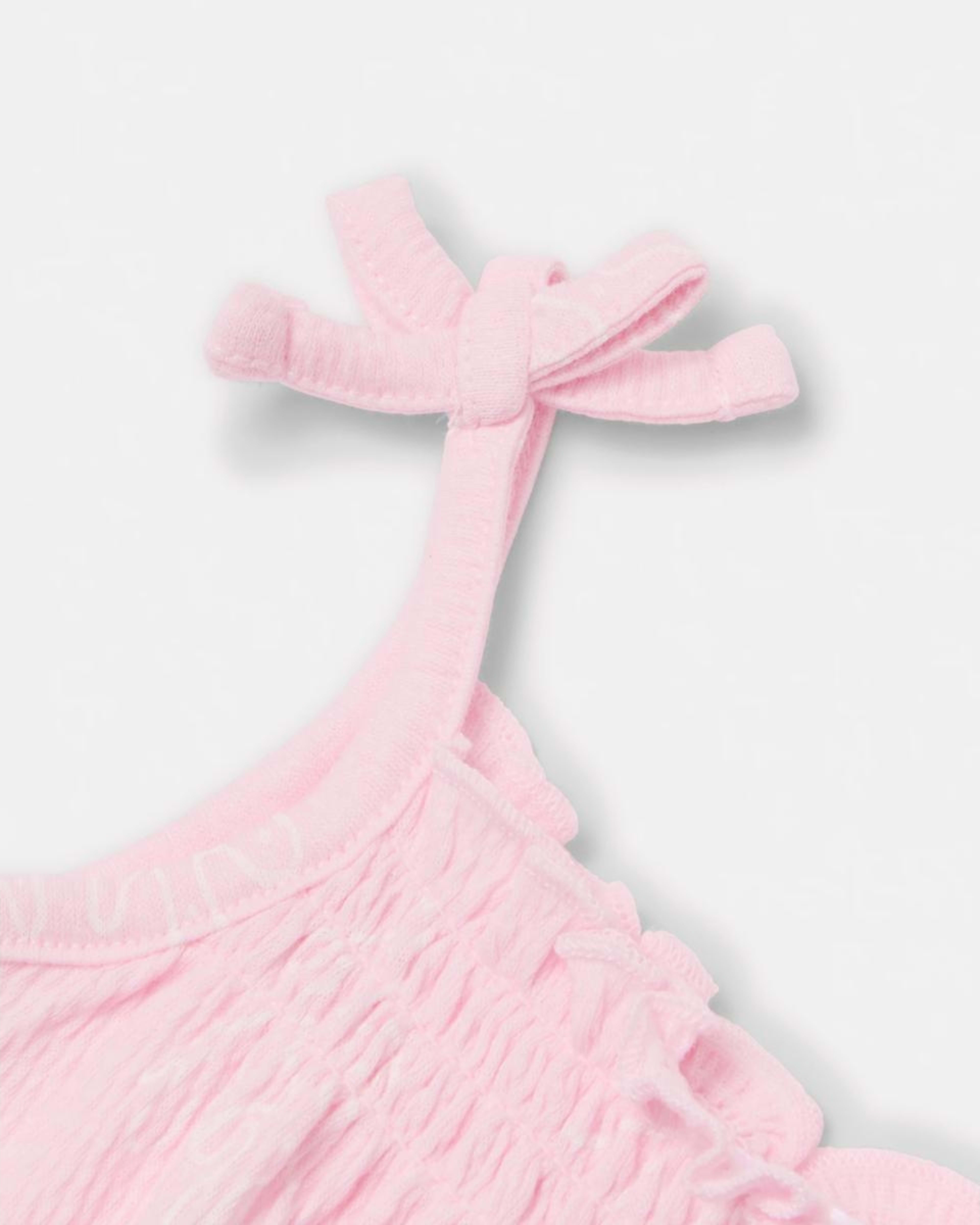 5 Strappy Crinkle Bodysuit PINK SHELLS, 5 of 5